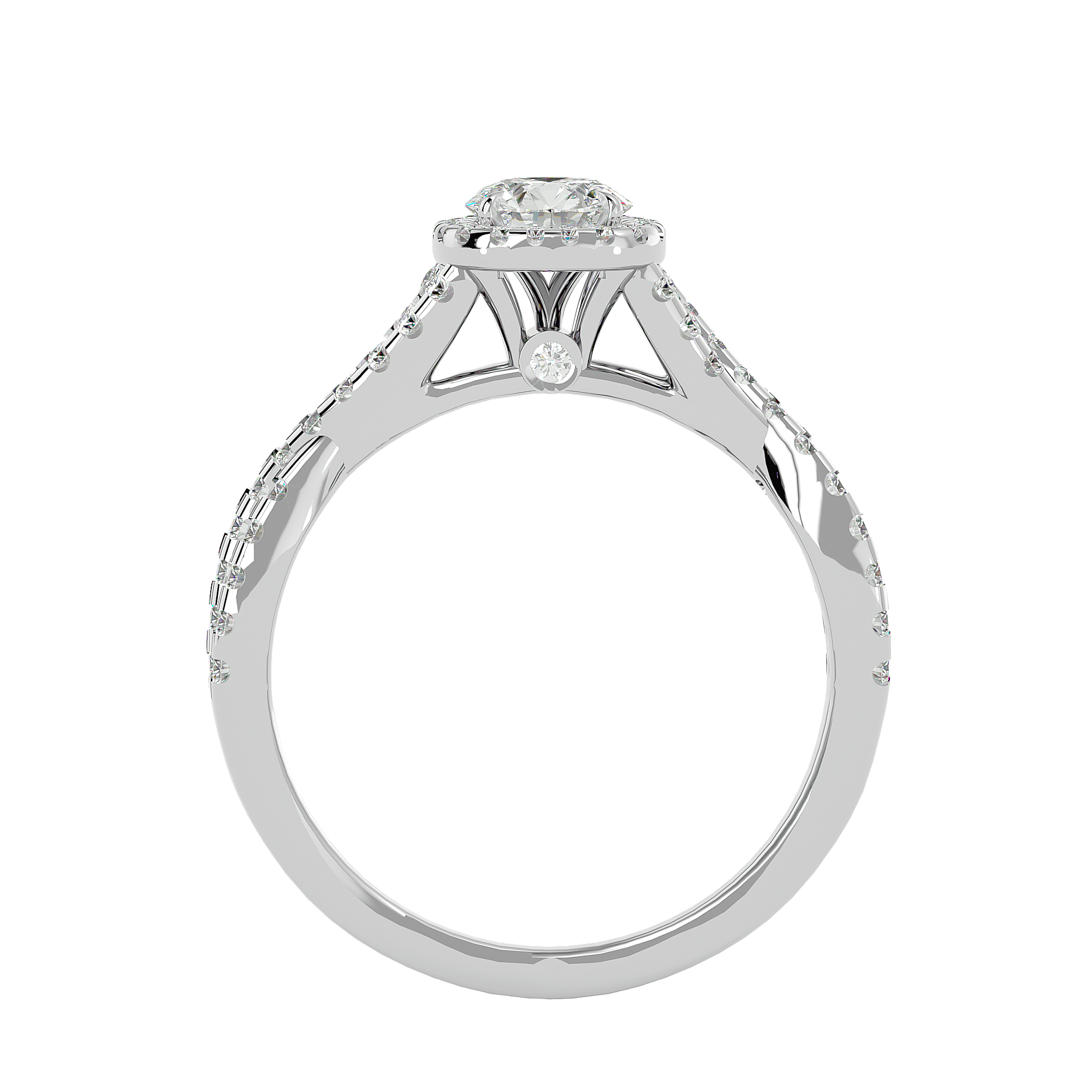 HOH Cora Diamond Halo Ring