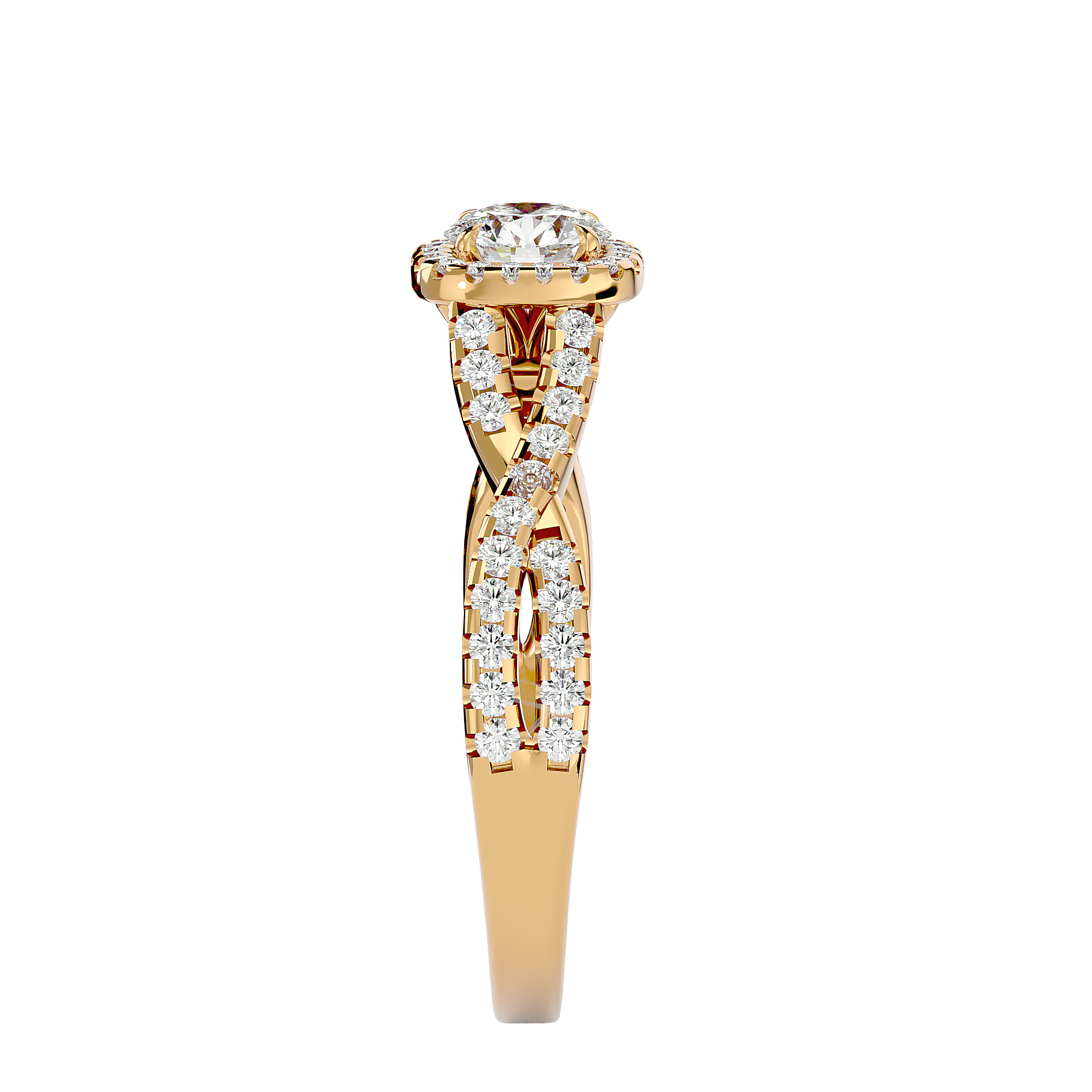 HOH Cora Diamond Halo Ring