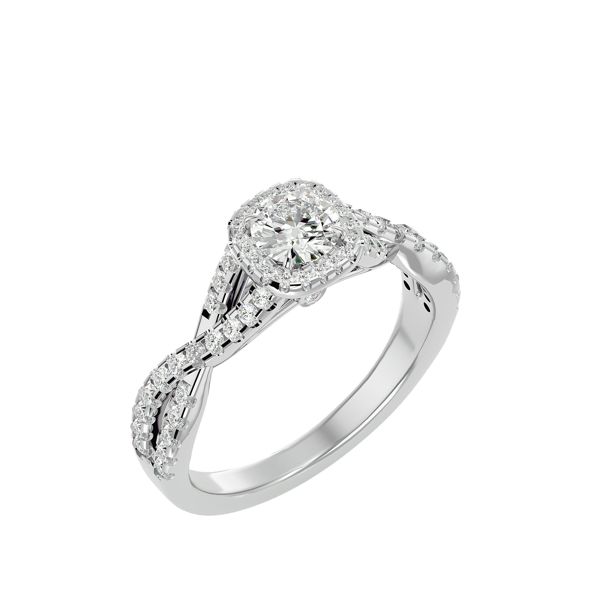 HOH Cora Diamond Halo Ring