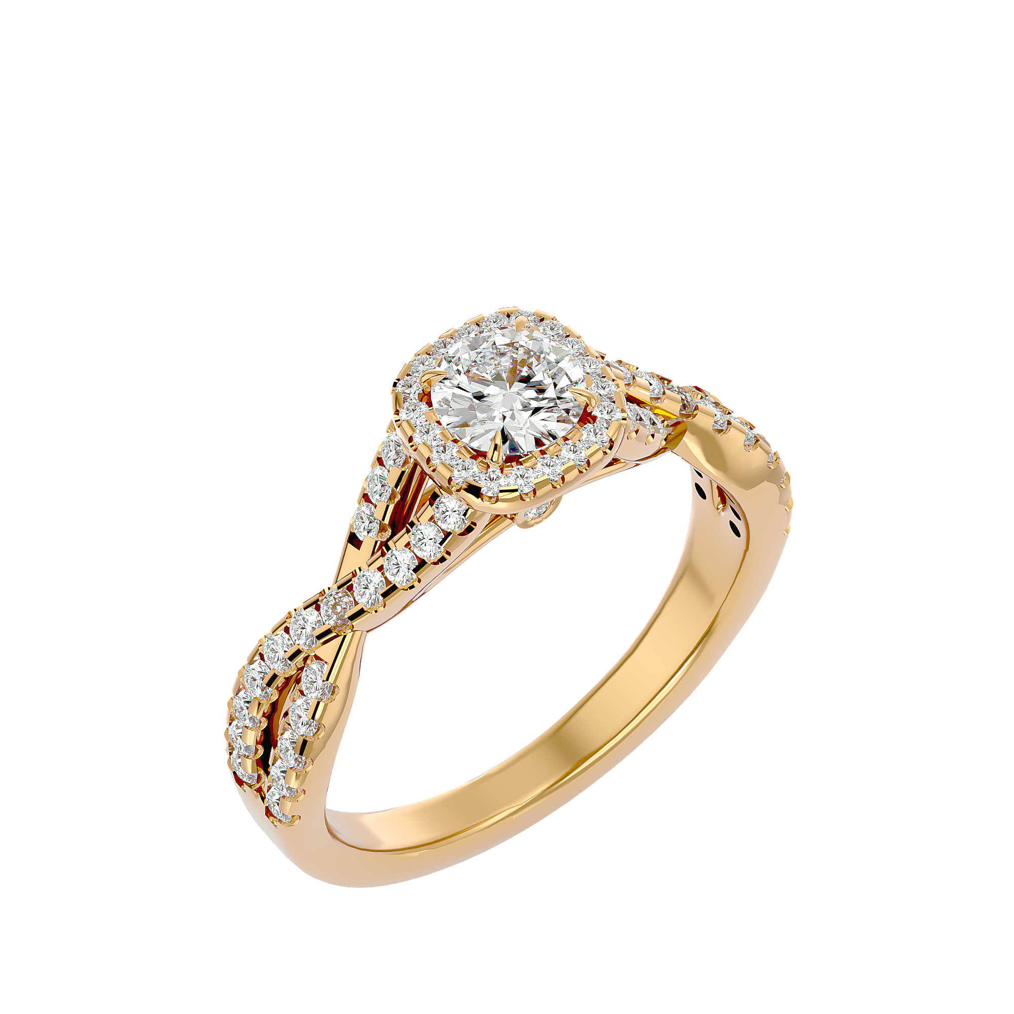 HOH Cora Diamond Halo Ring