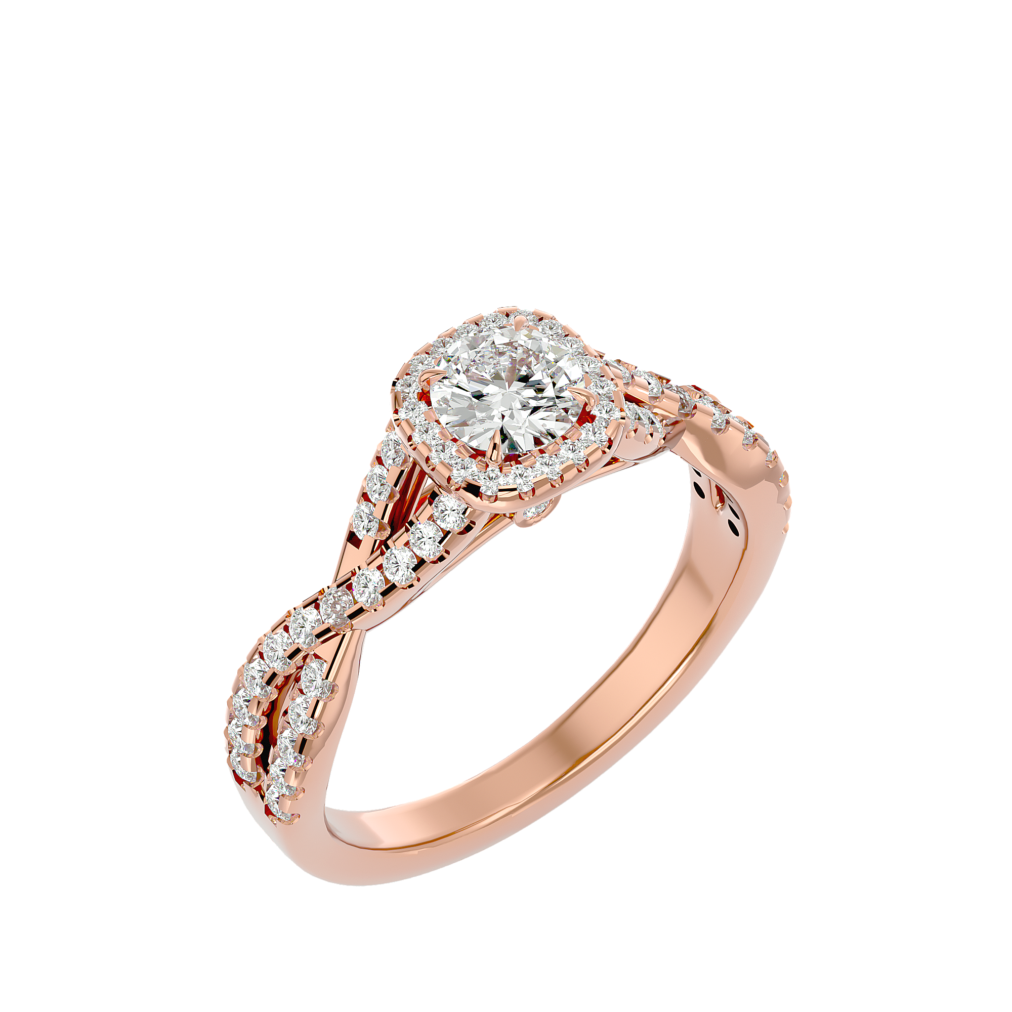 HOH Cora Diamond Halo Ring
