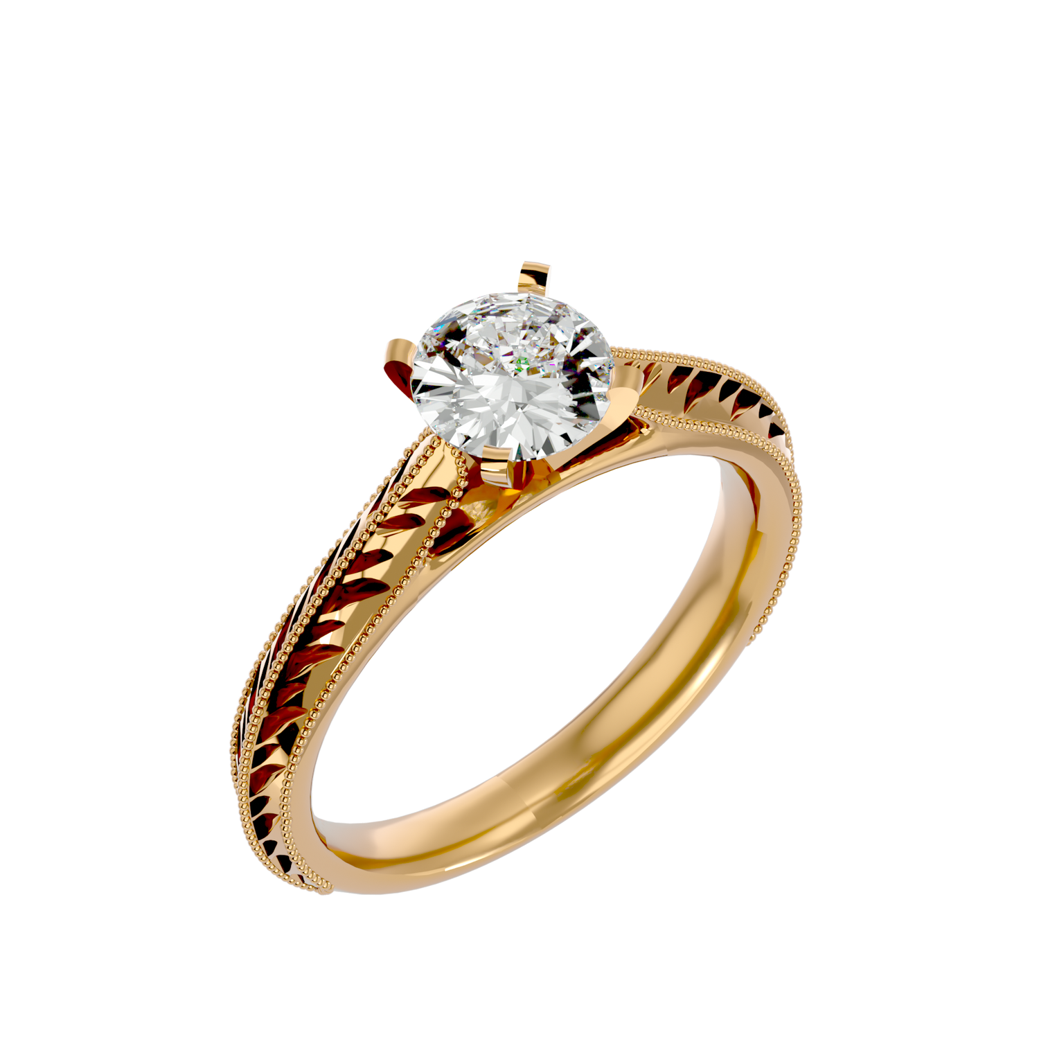 HOH Poppy Single Solitaire Ring