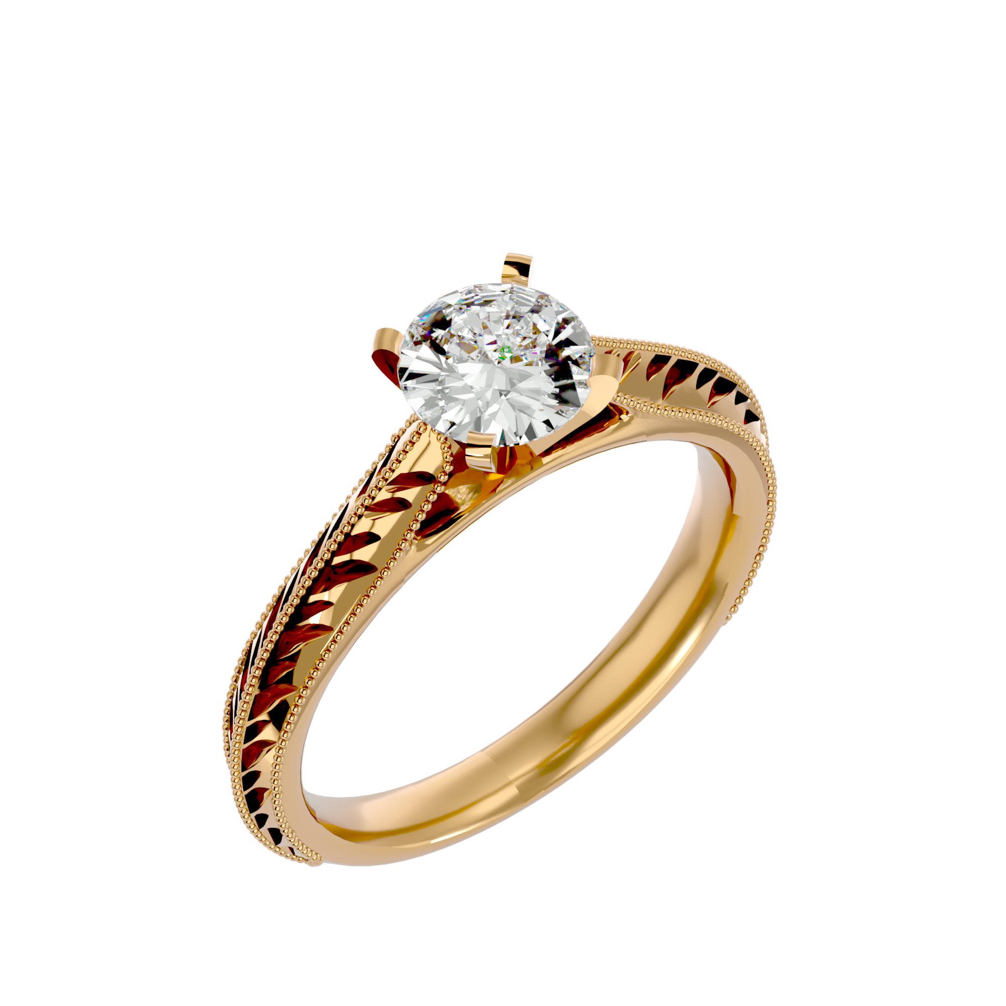 HOH Poppy Single Solitaire Ring