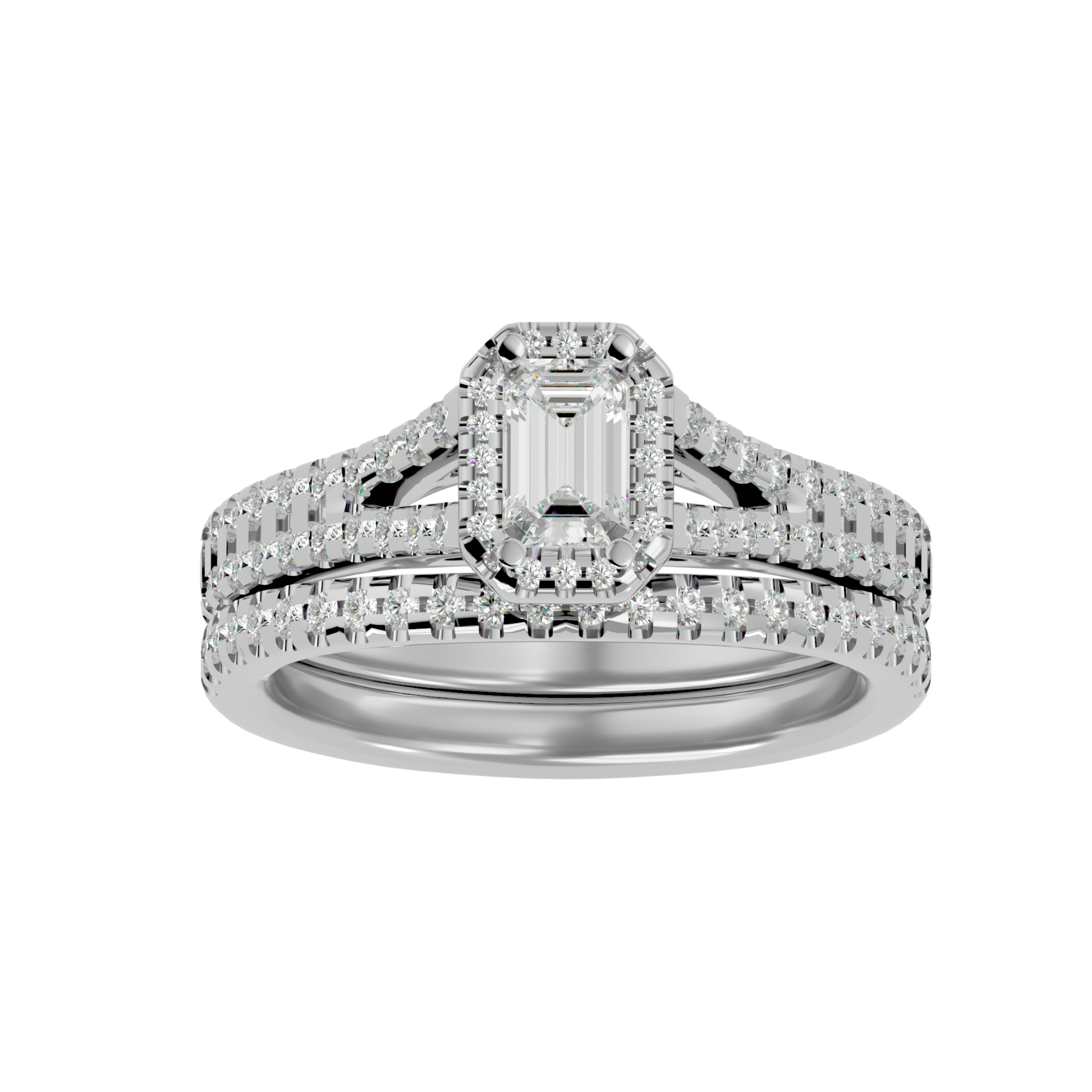 HOH Allosia Diamond Bridal Ring