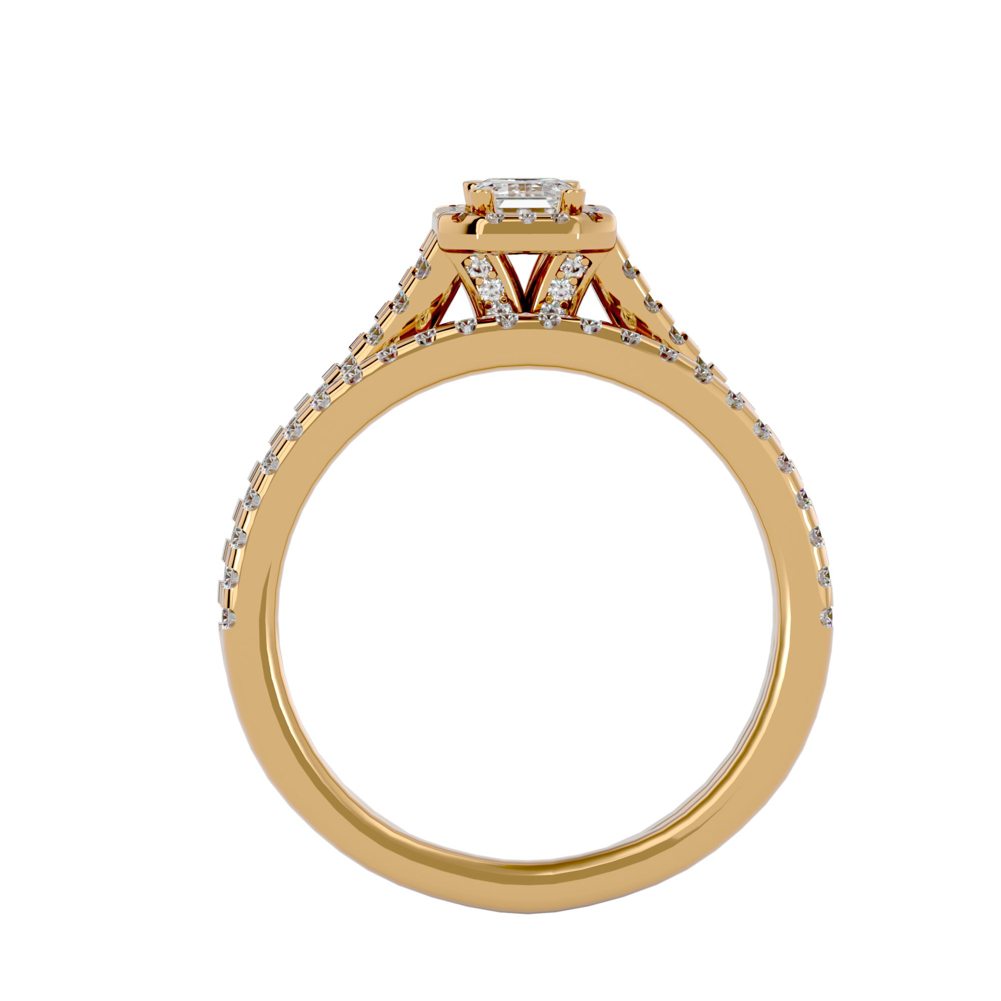 HOH Allosia Diamond Bridal Ring