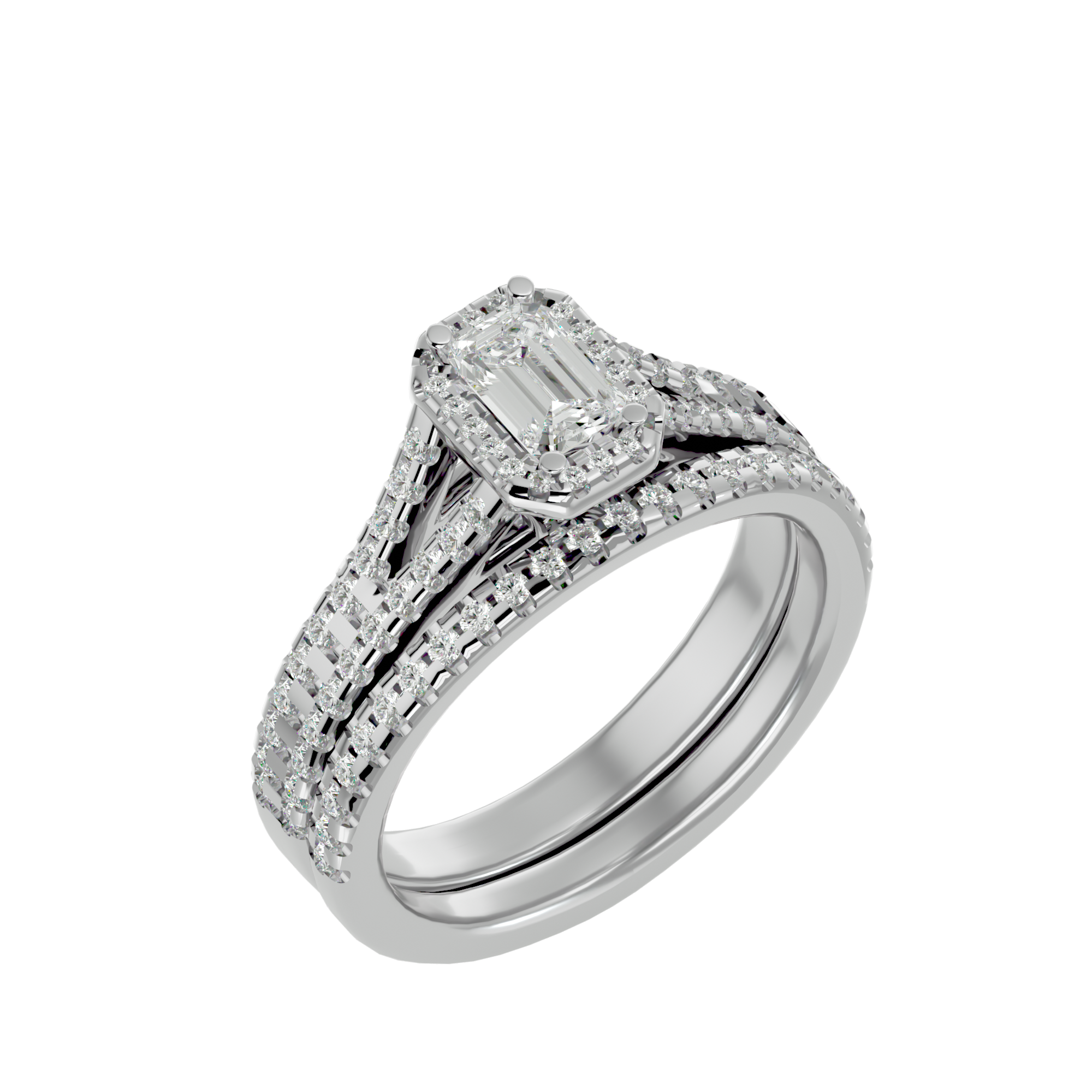HOH Allosia Diamond Bridal Ring
