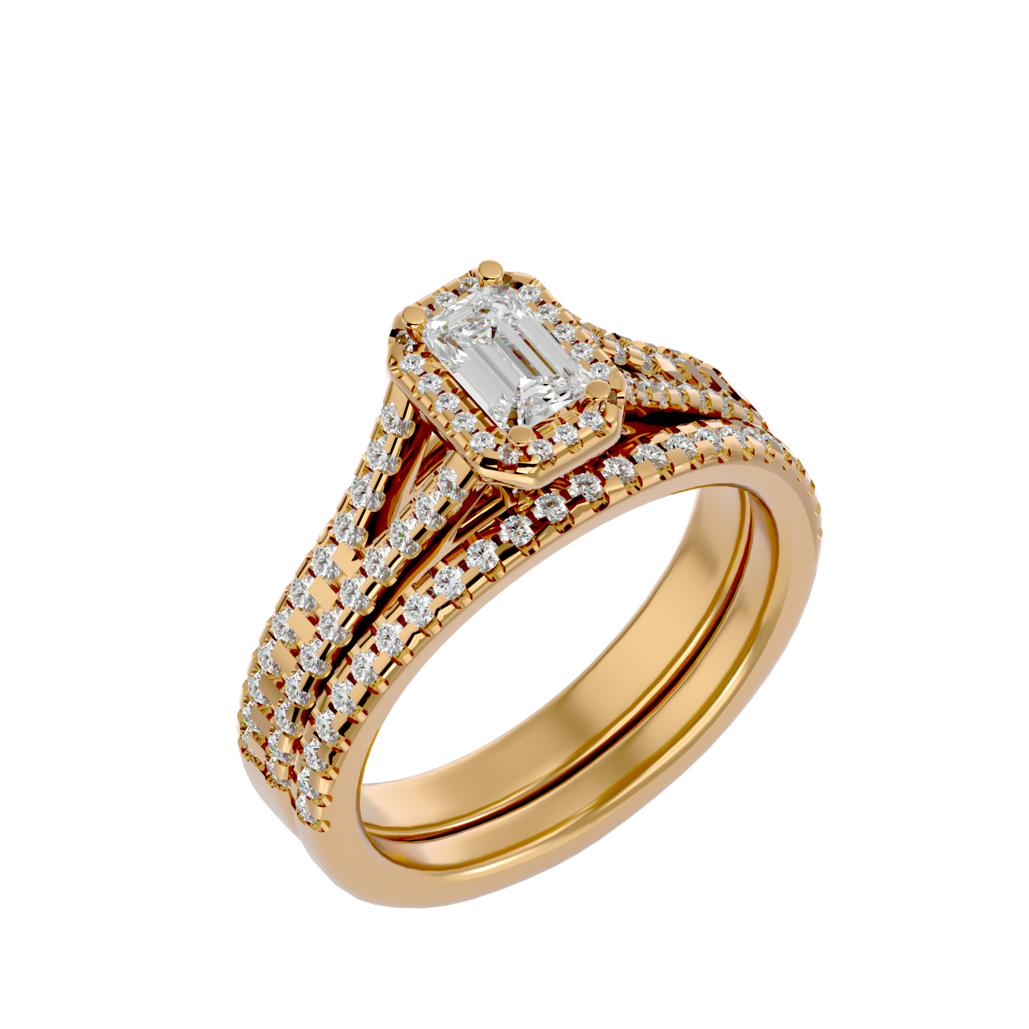 HOH Allosia Diamond Bridal Ring
