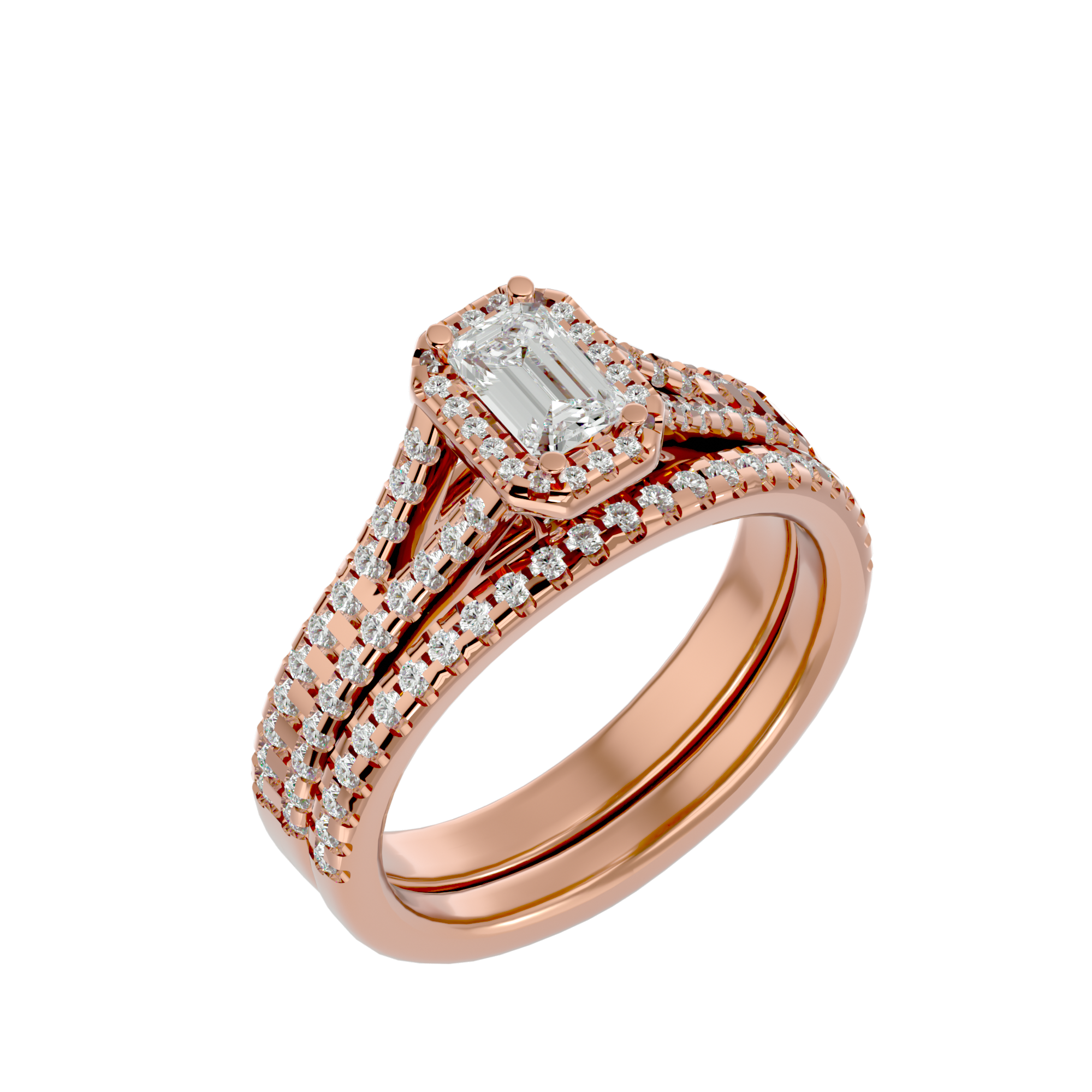 HOH Allosia Diamond Bridal Ring