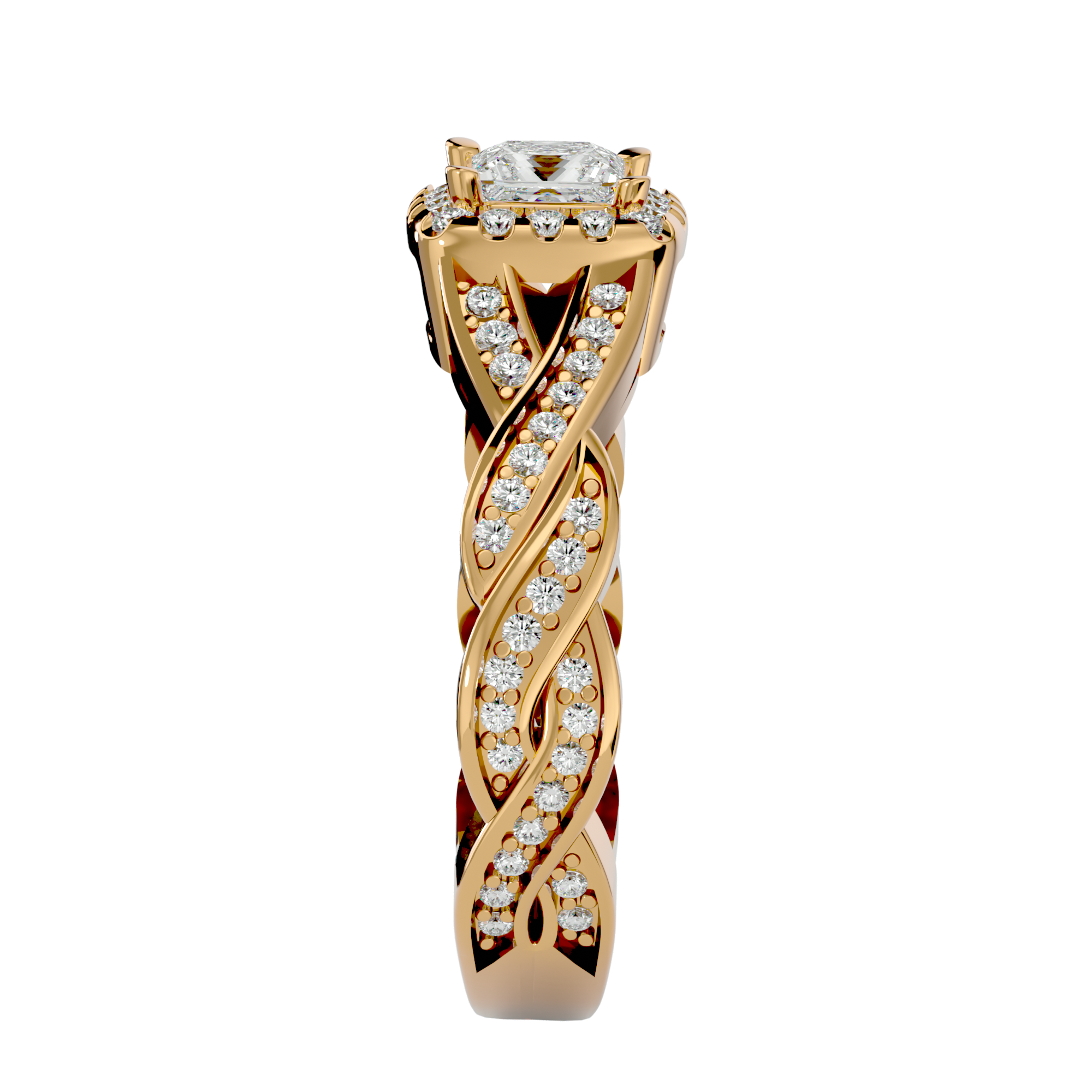 HOH Allison Diamond Halo Ring
