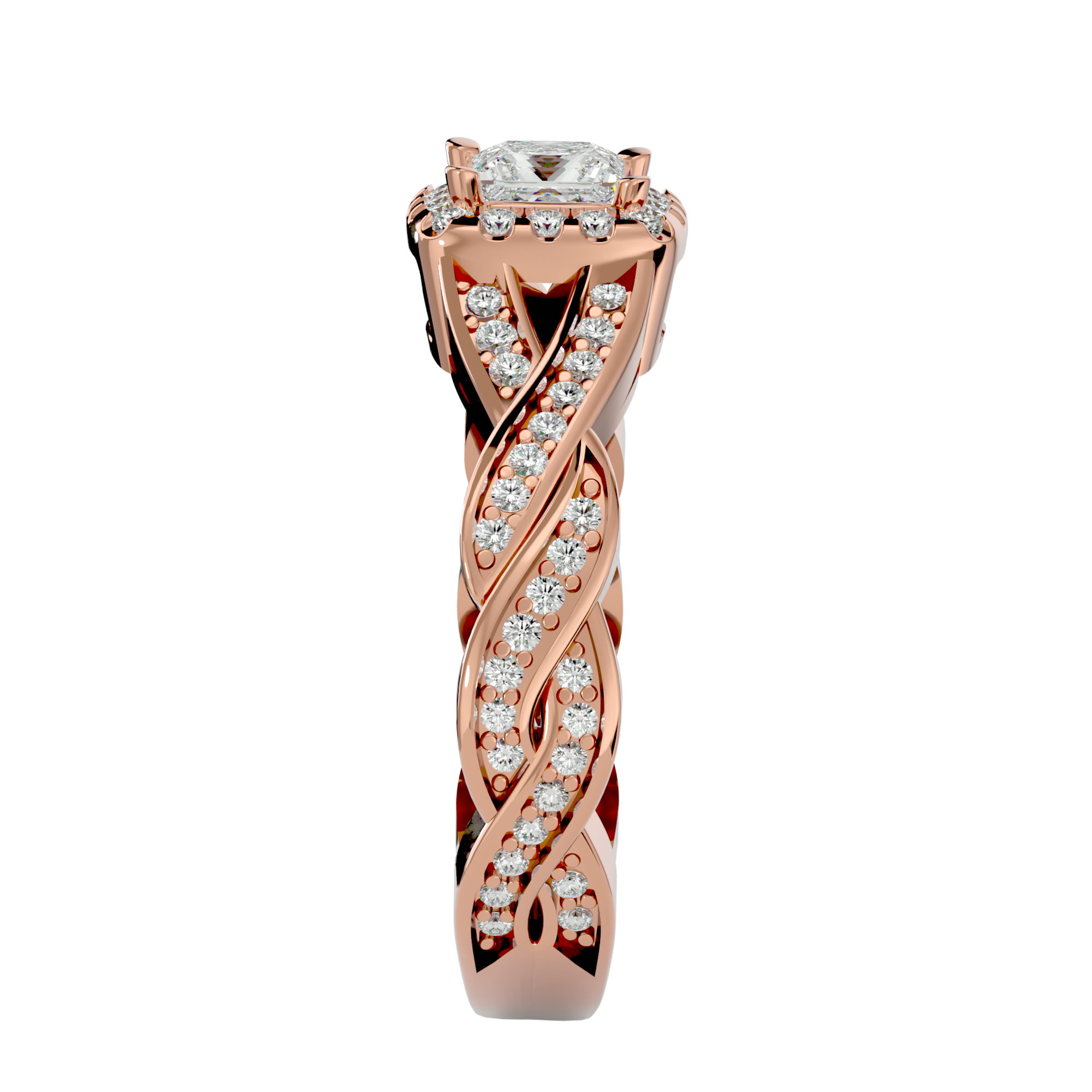 HOH Allison Diamond Halo Ring