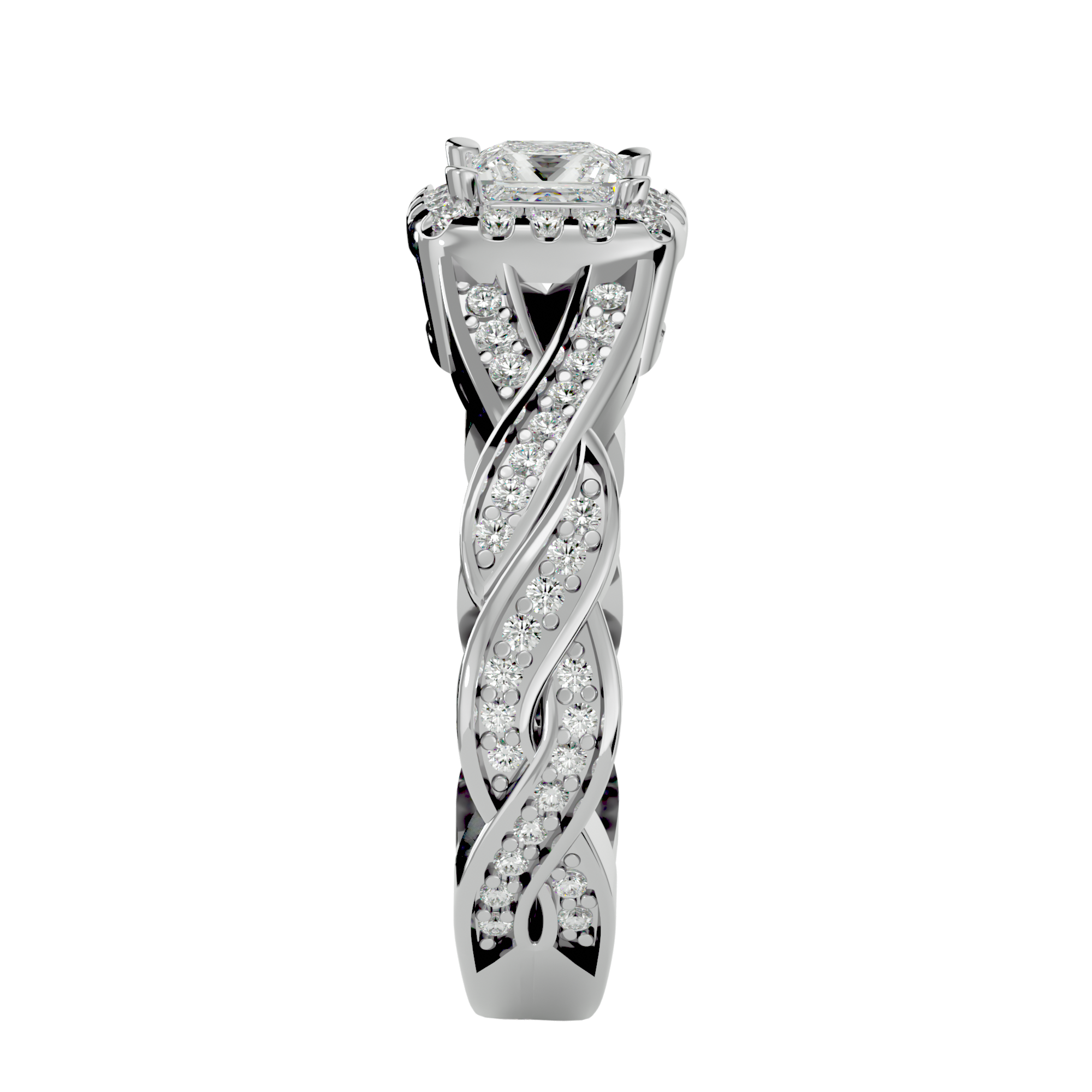 HOH Allison Diamond Halo Ring