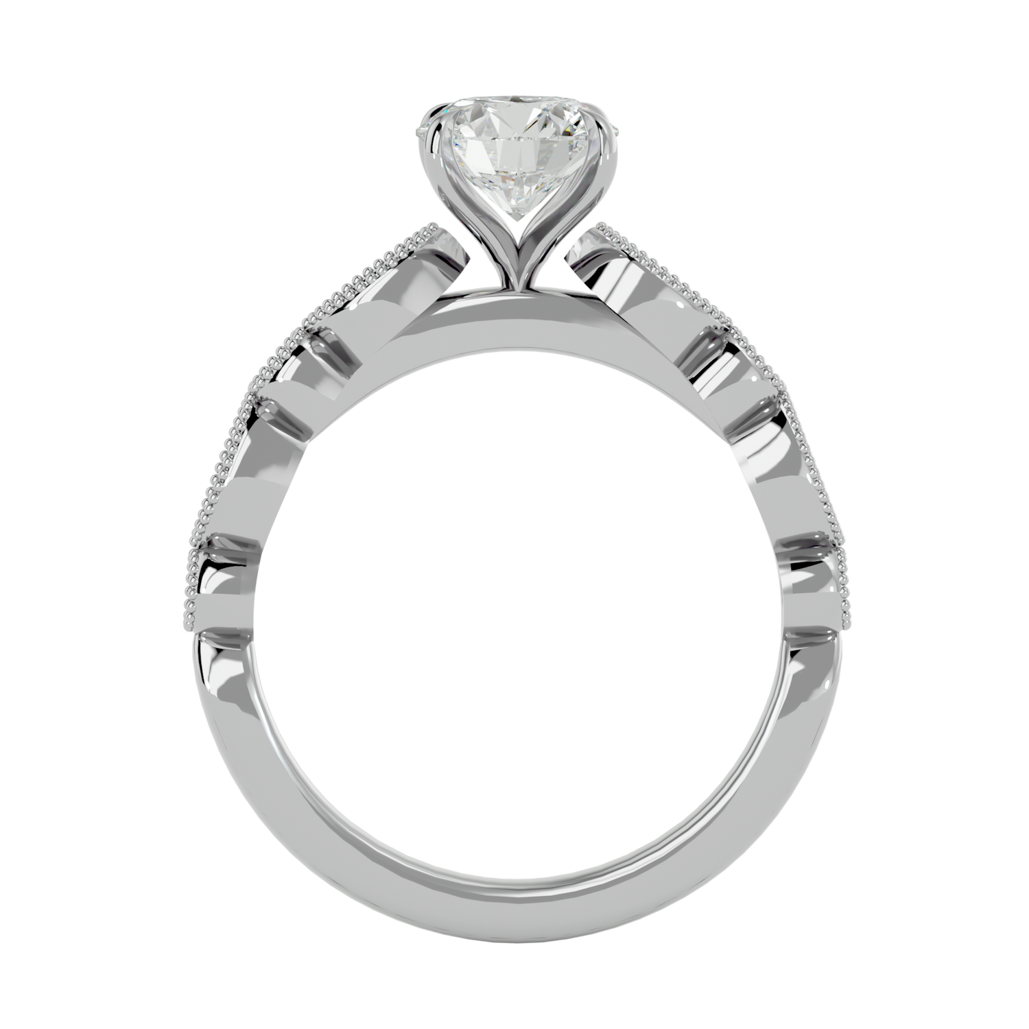 HOH Evelyn Diamond Solitaire Ring