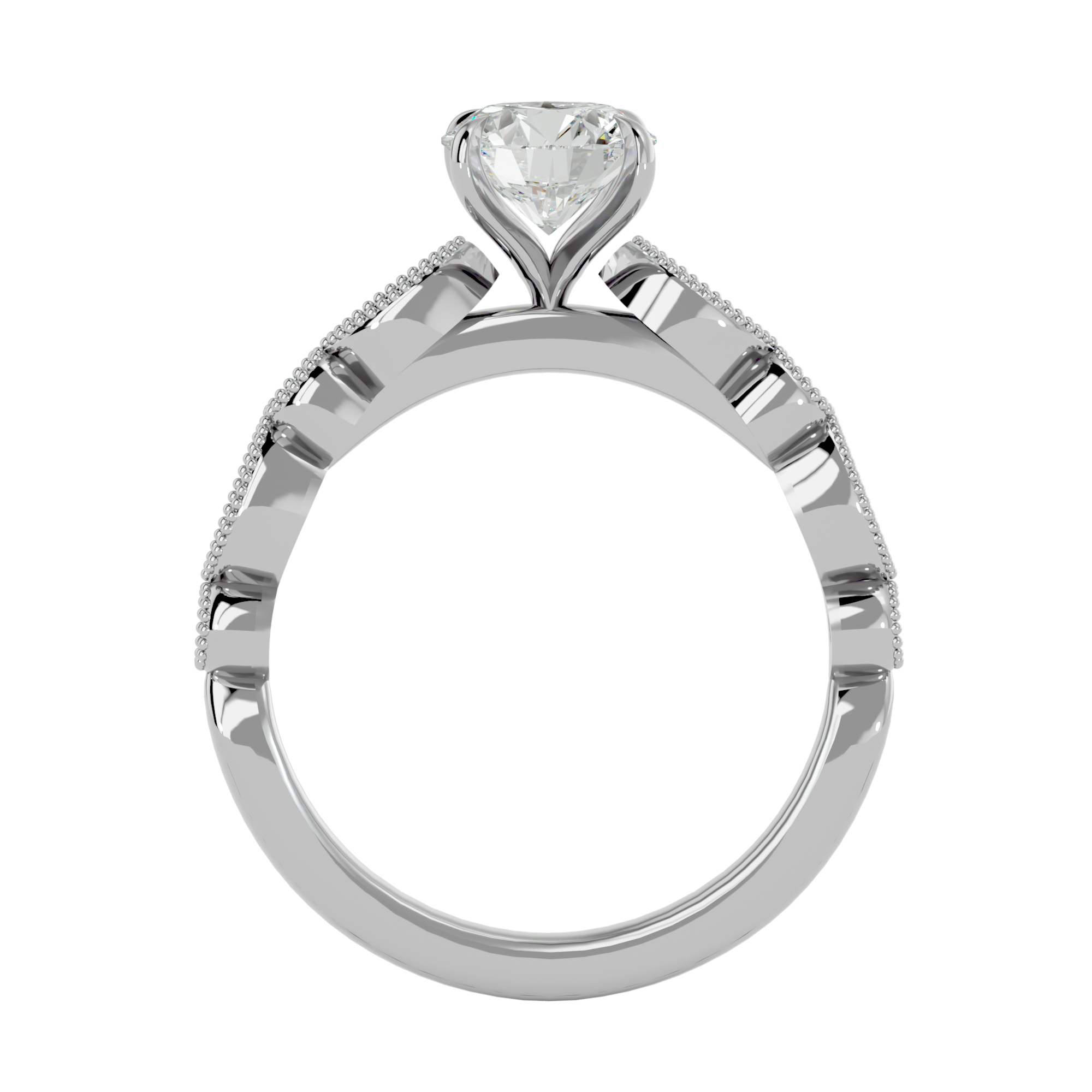 HOH Evelyn Diamond Solitaire Ring