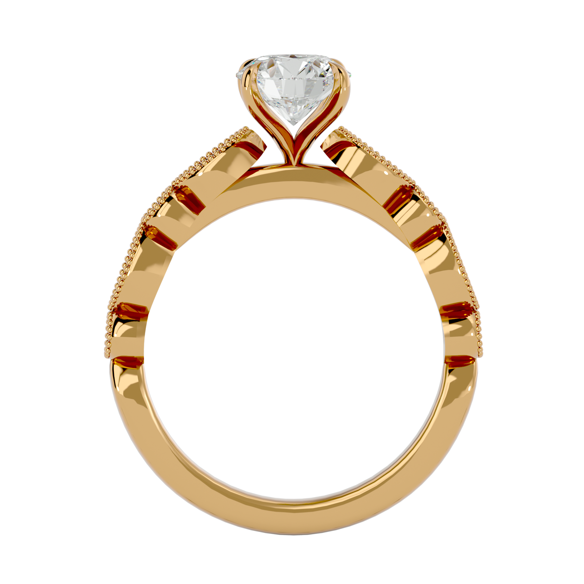 HOH Evelyn Diamond Solitaire Ring