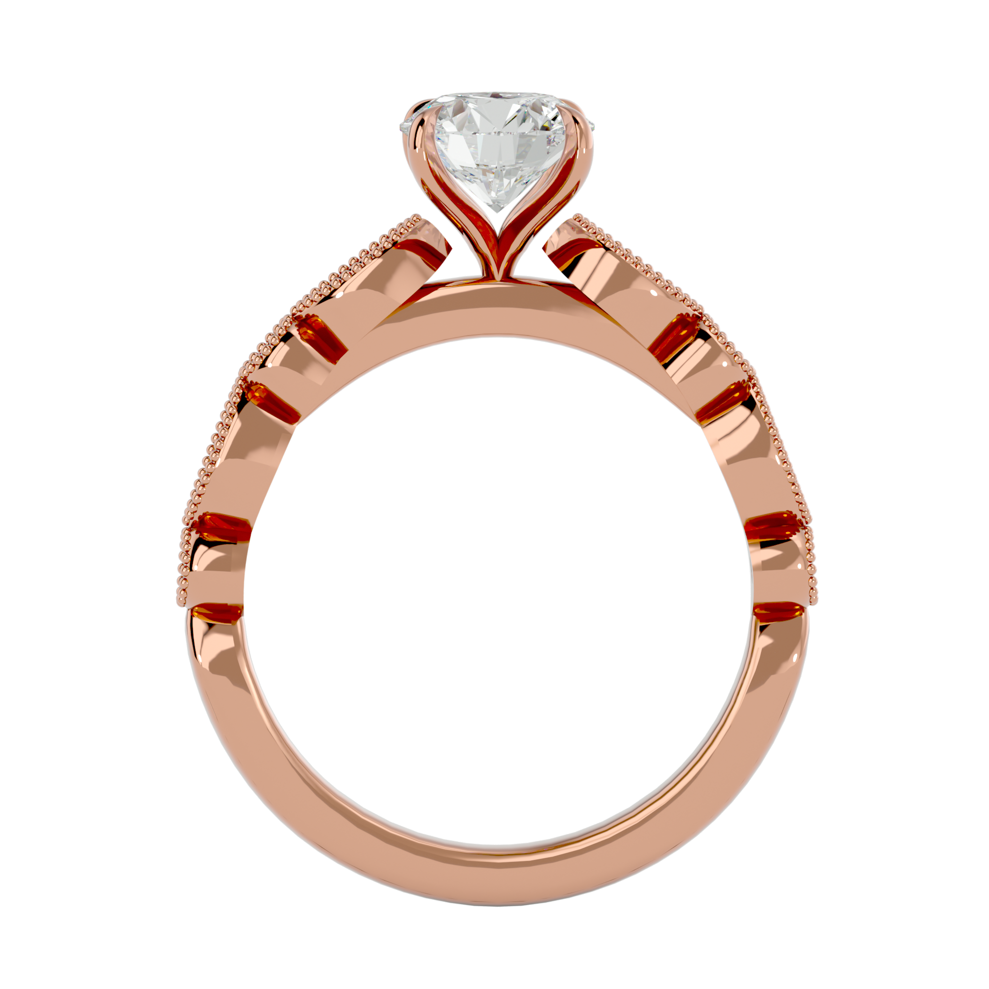 HOH Evelyn Diamond Solitaire Ring