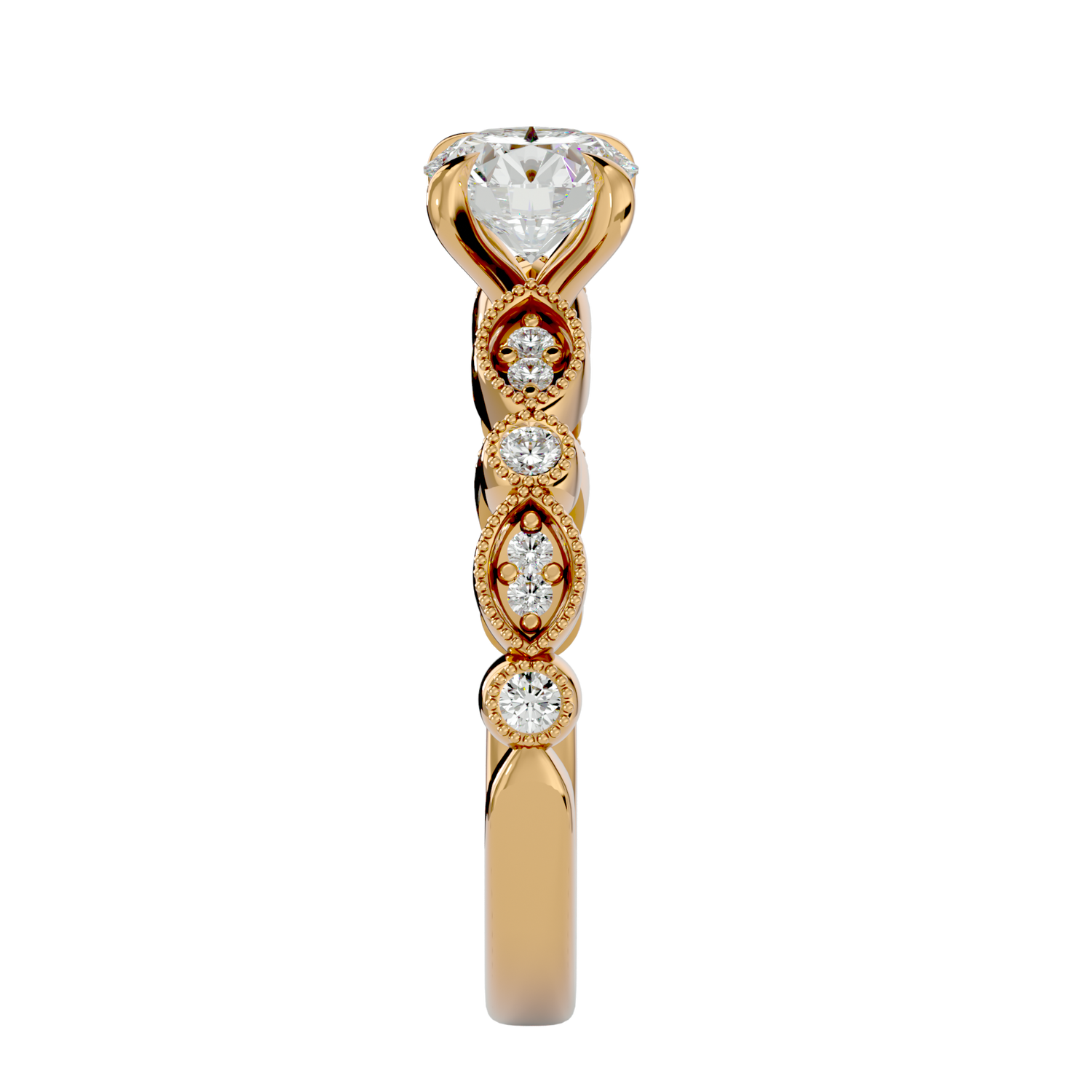 HOH Evelyn Diamond Solitaire Ring
