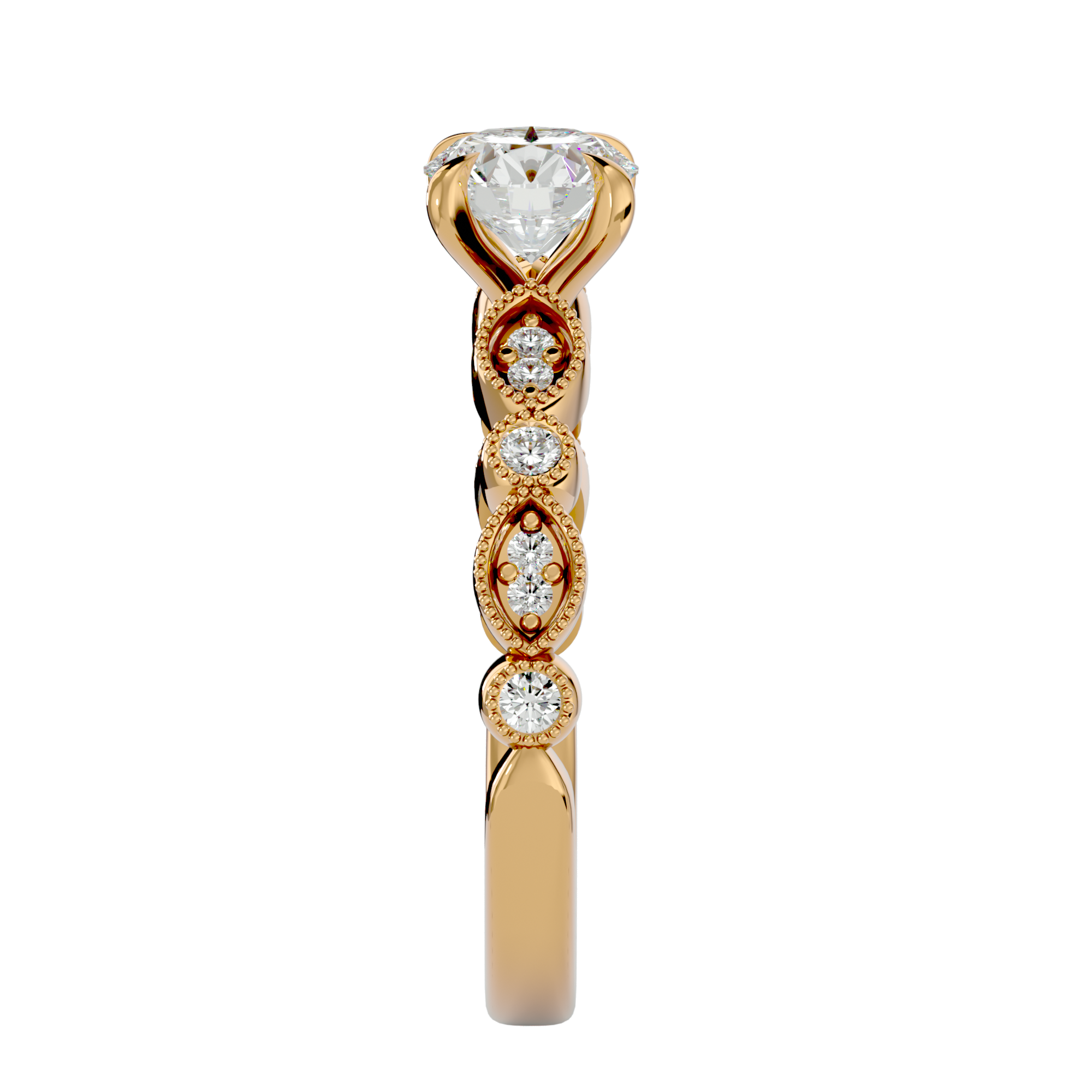 HOH Evelyn Diamond Solitaire Ring