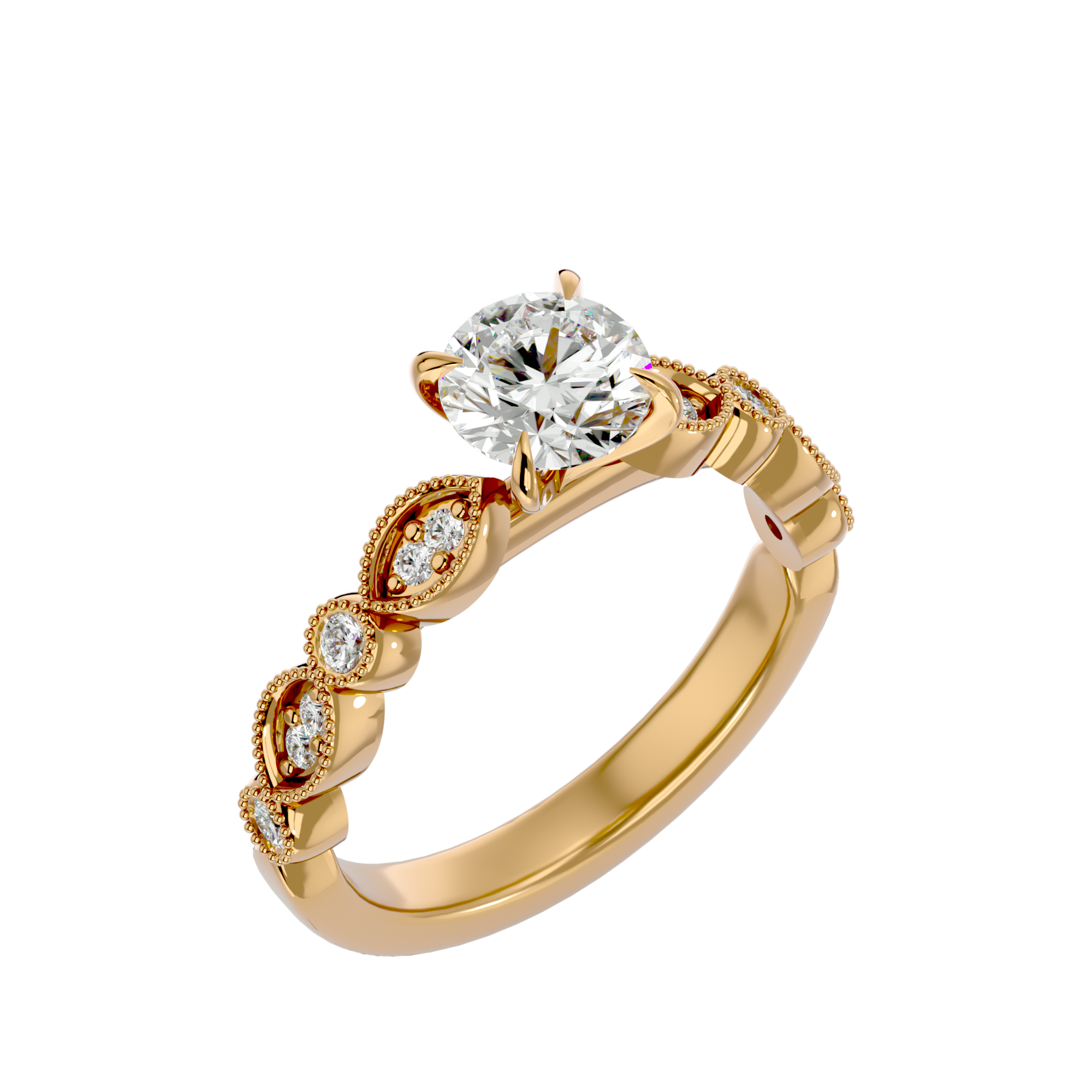 HOH Evelyn Diamond Solitaire Ring