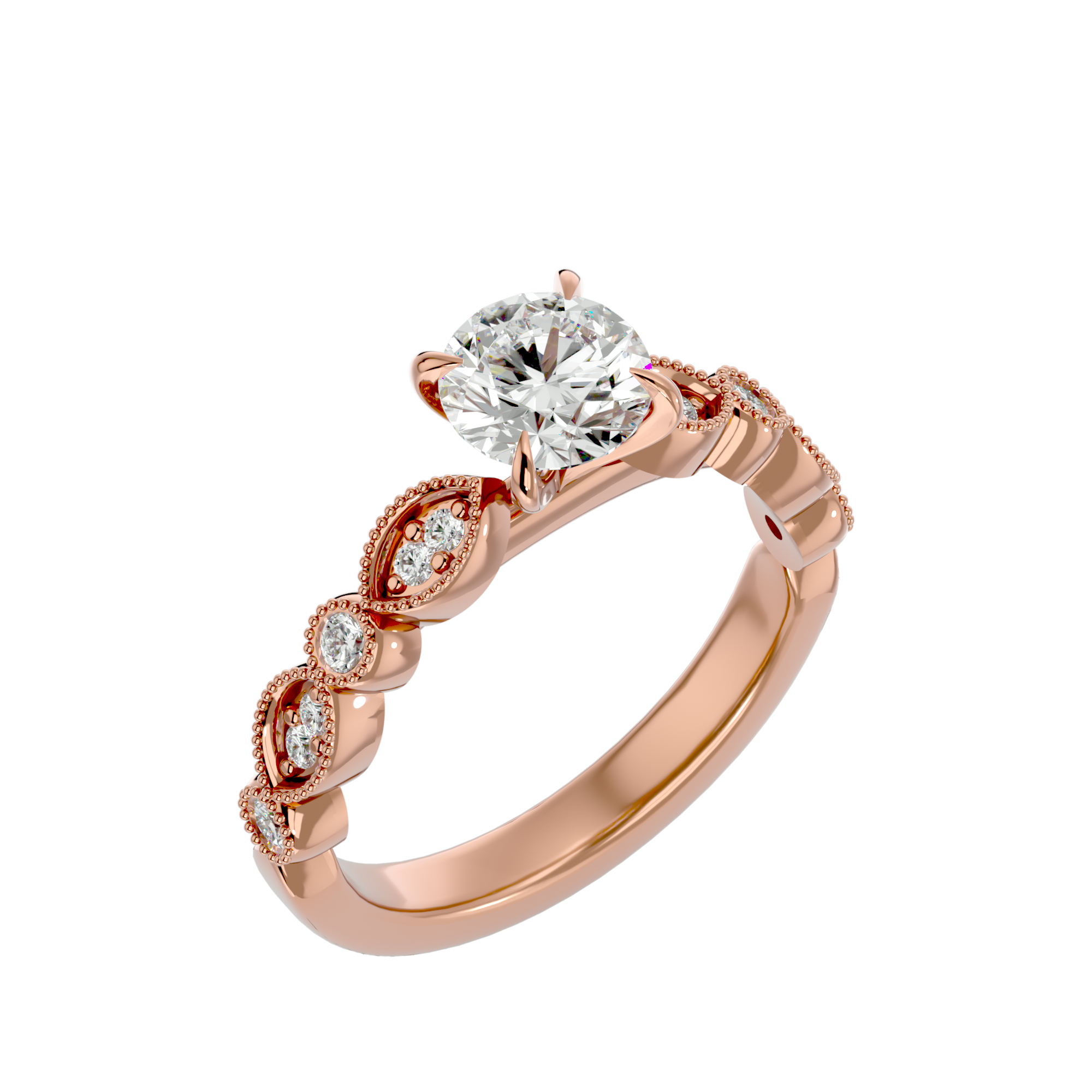 HOH Evelyn Diamond Solitaire Ring