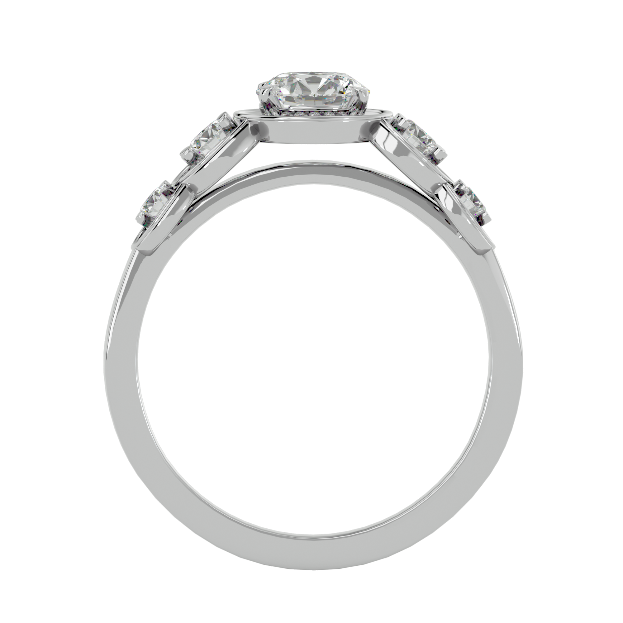 HOH Kinsley Diamond Halo Ring