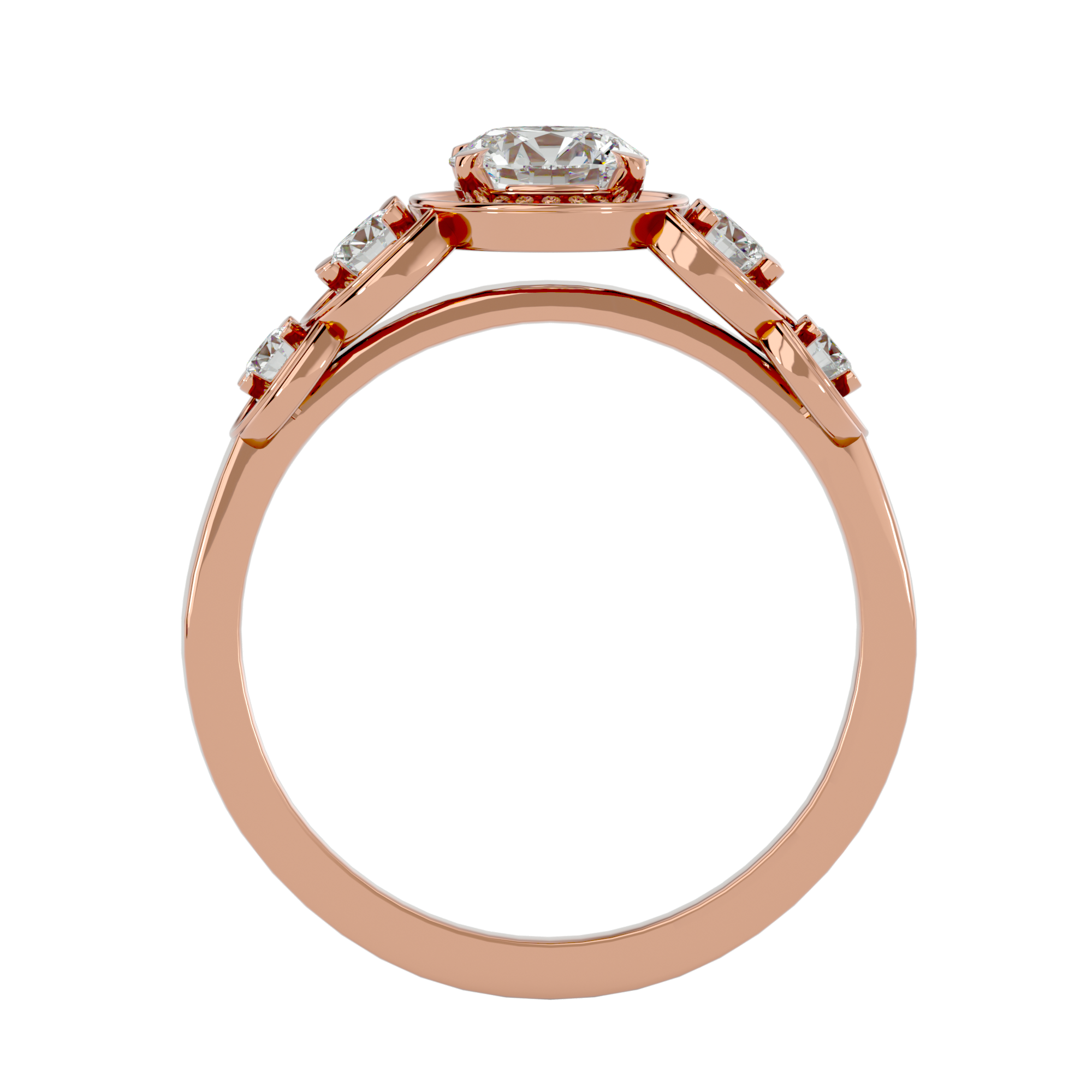 HOH Kinsley Diamond Halo Ring