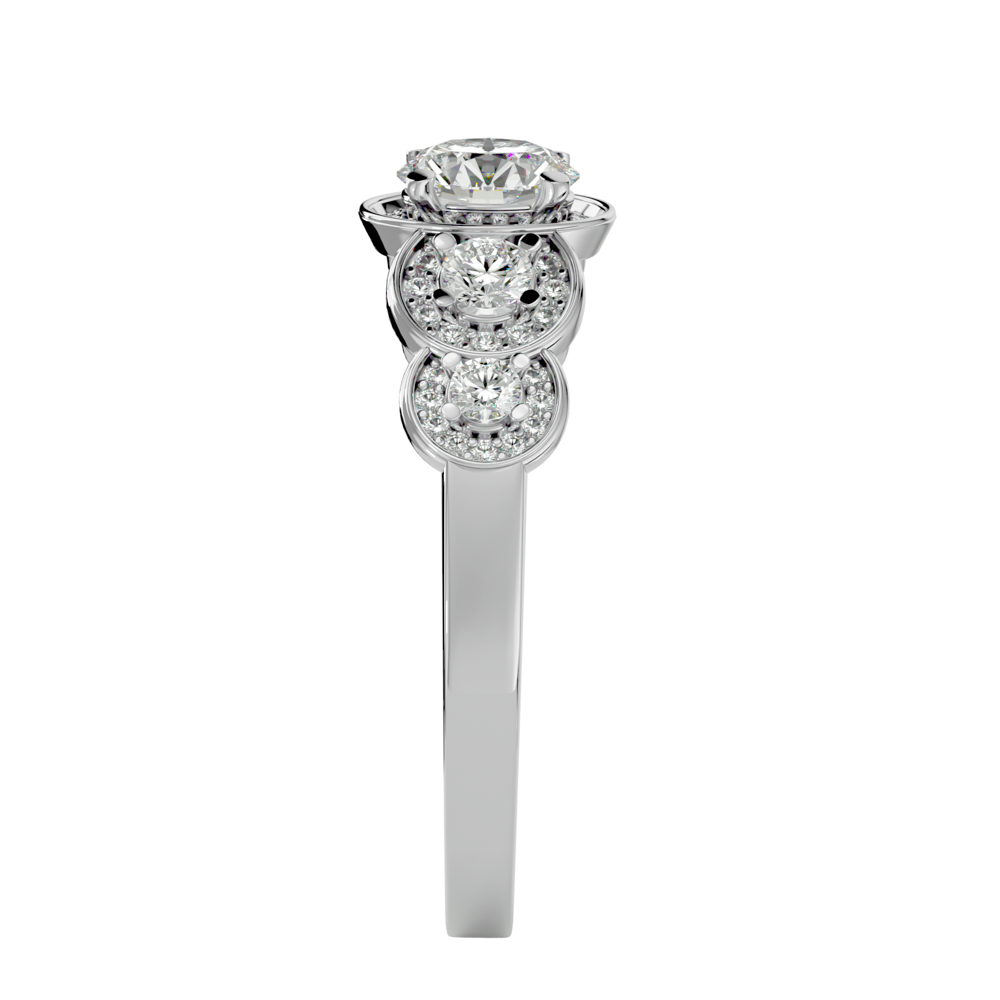 HOH Kinsley Diamond Halo Ring
