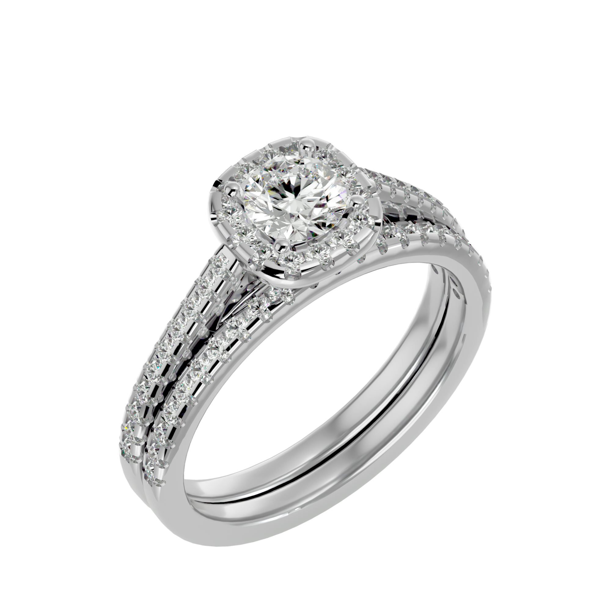 HOH Iris Diamond Bridal Ring