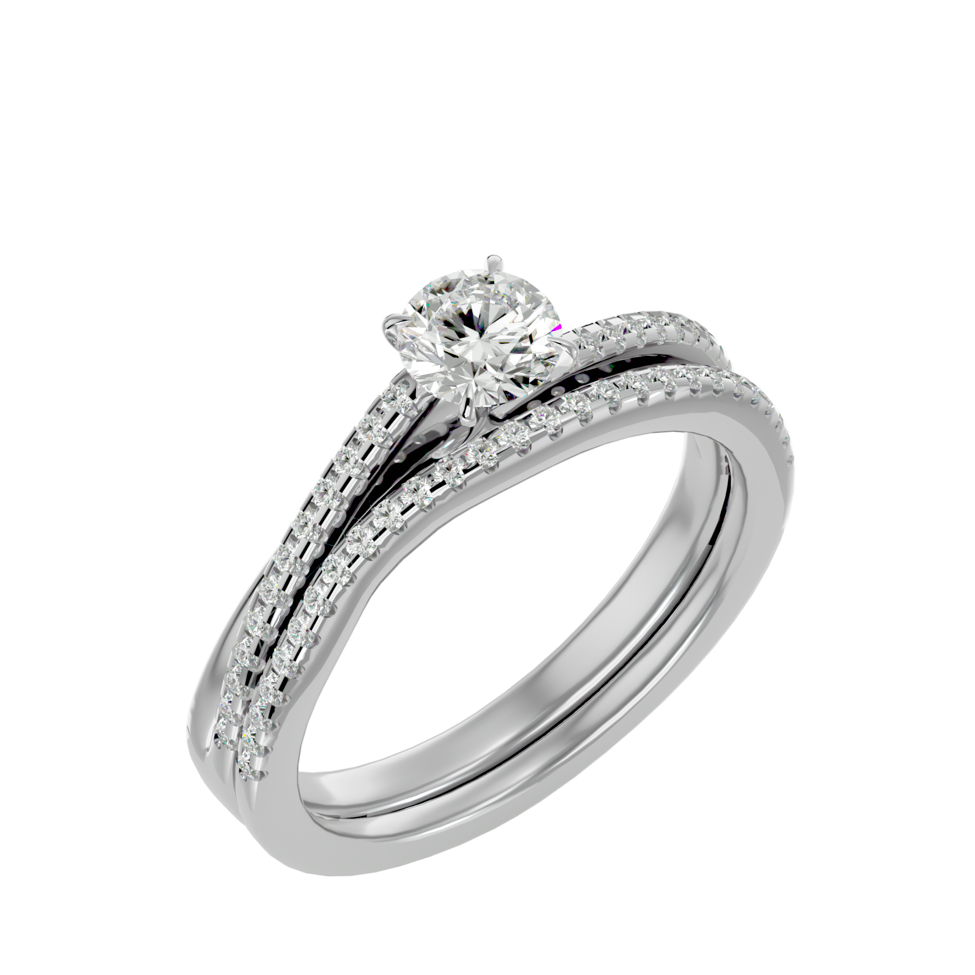 HOH Zavian Diamond Bridal Ring