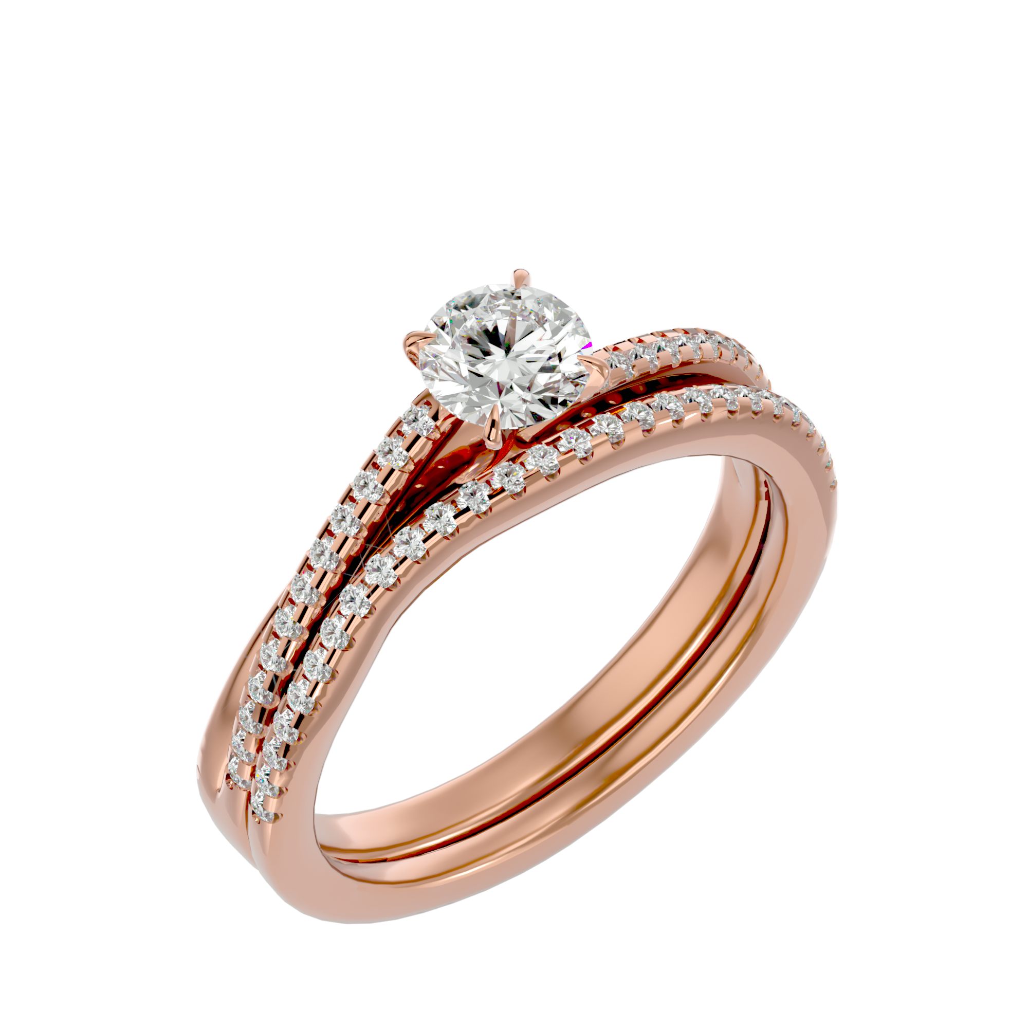 HOH Zavian Diamond Bridal Ring