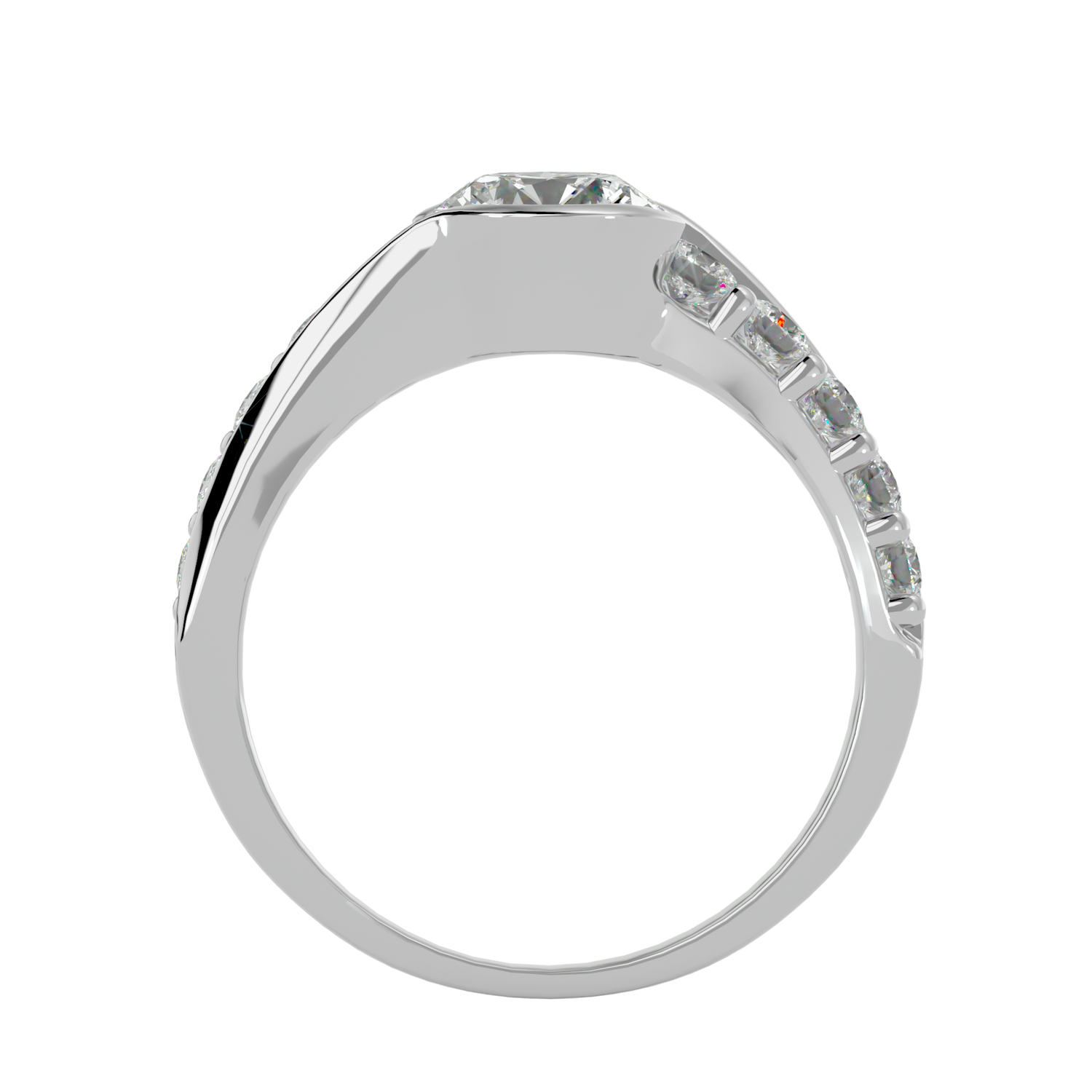 HOH Farah Diamond Solitaire Ring
