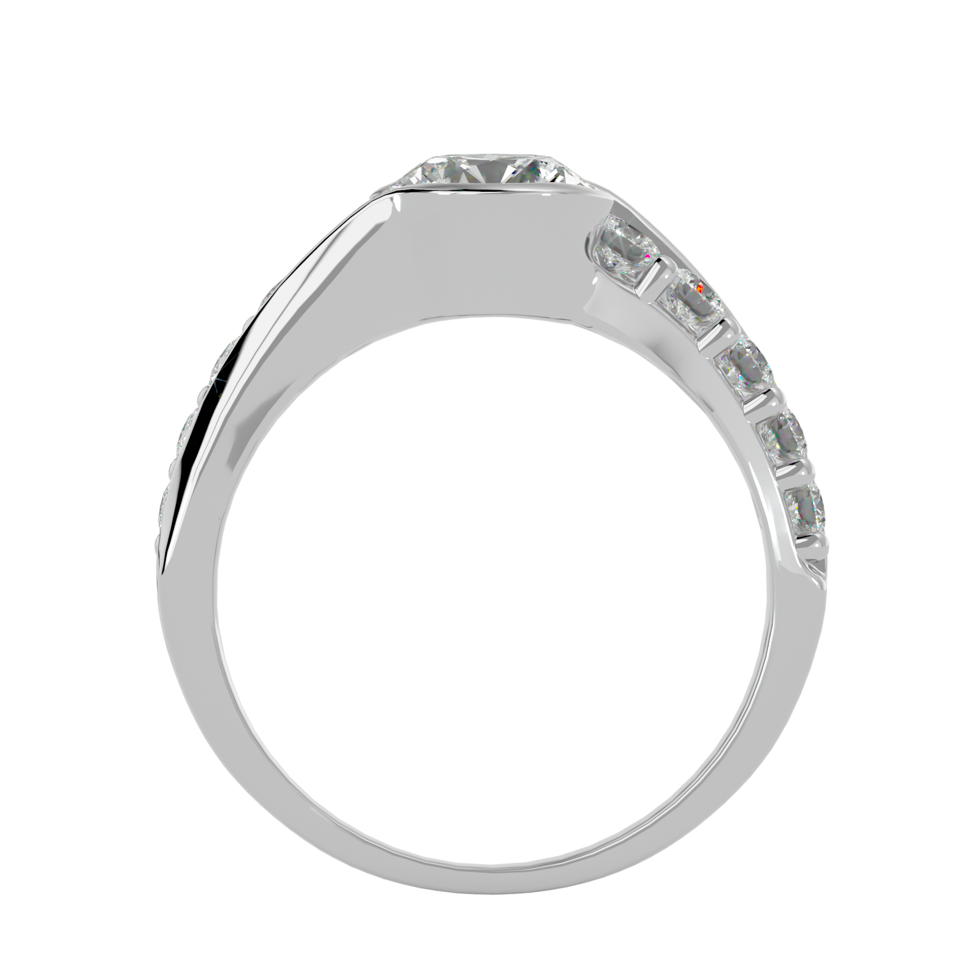 HOH Farah Diamond Solitaire Ring