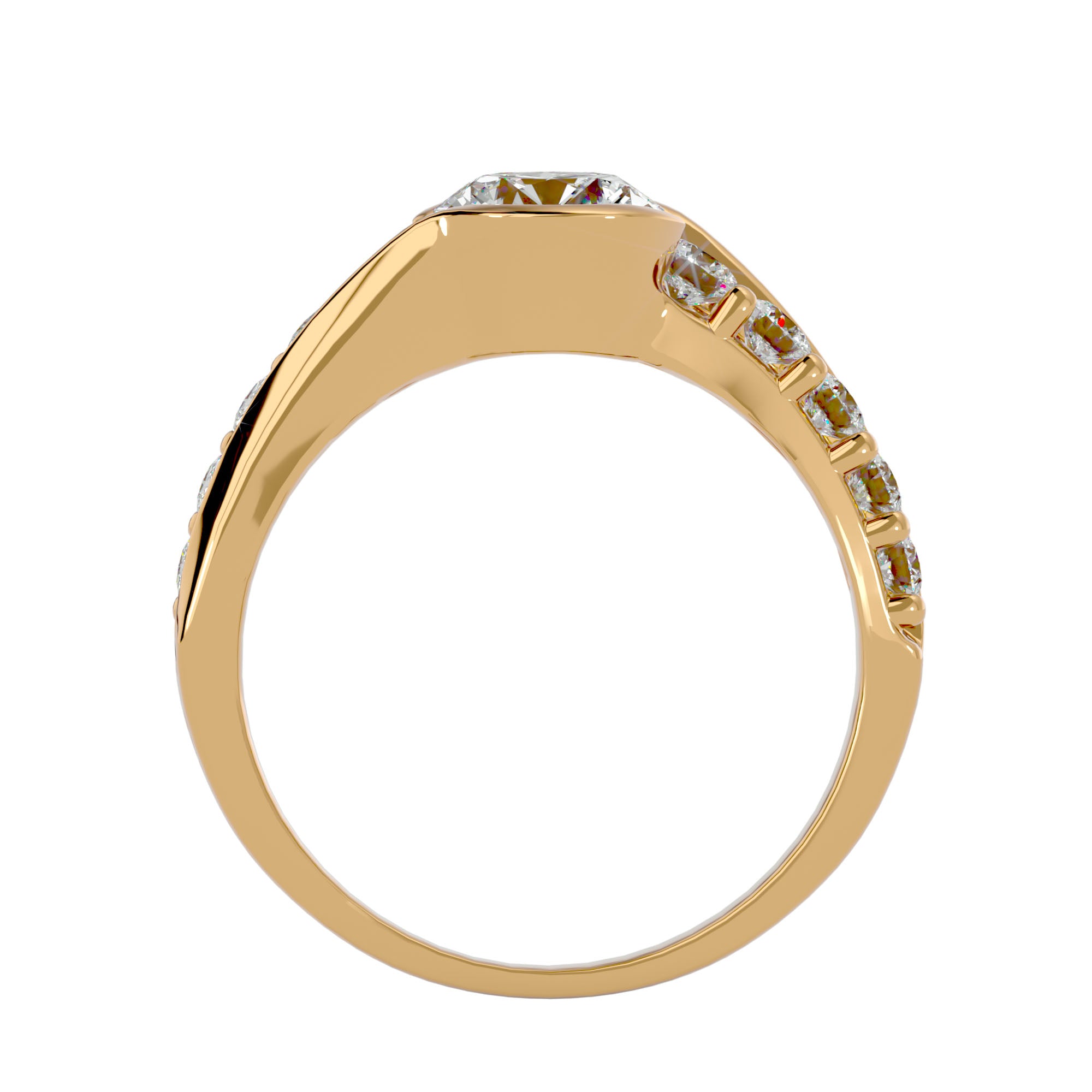 HOH Farah Diamond Solitaire Ring