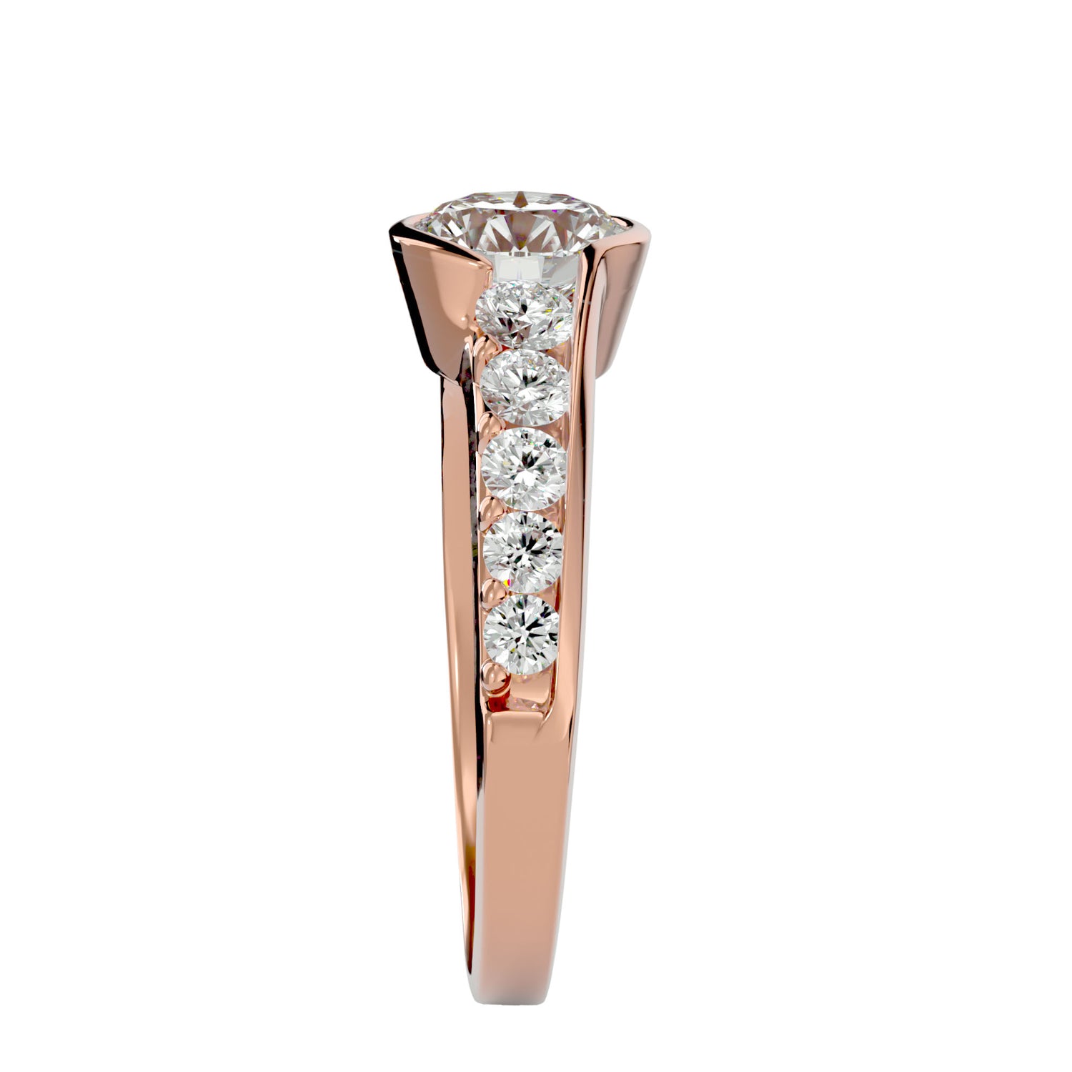 HOH Farah Diamond Solitaire Ring