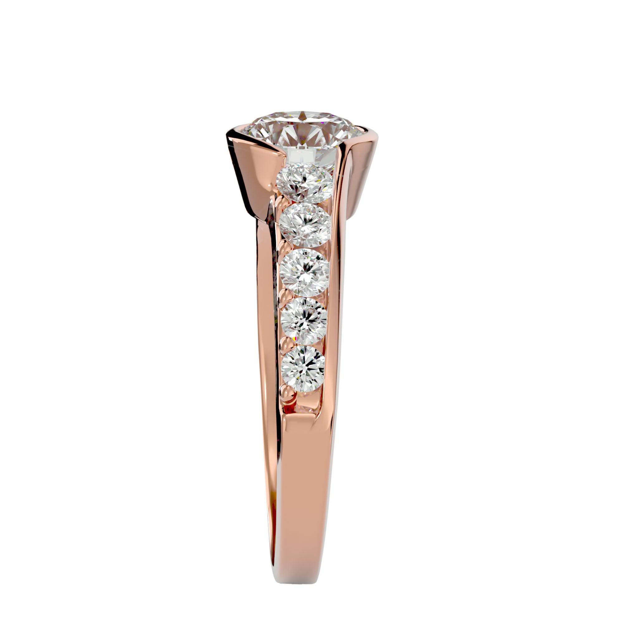 HOH Farah Diamond Solitaire Ring