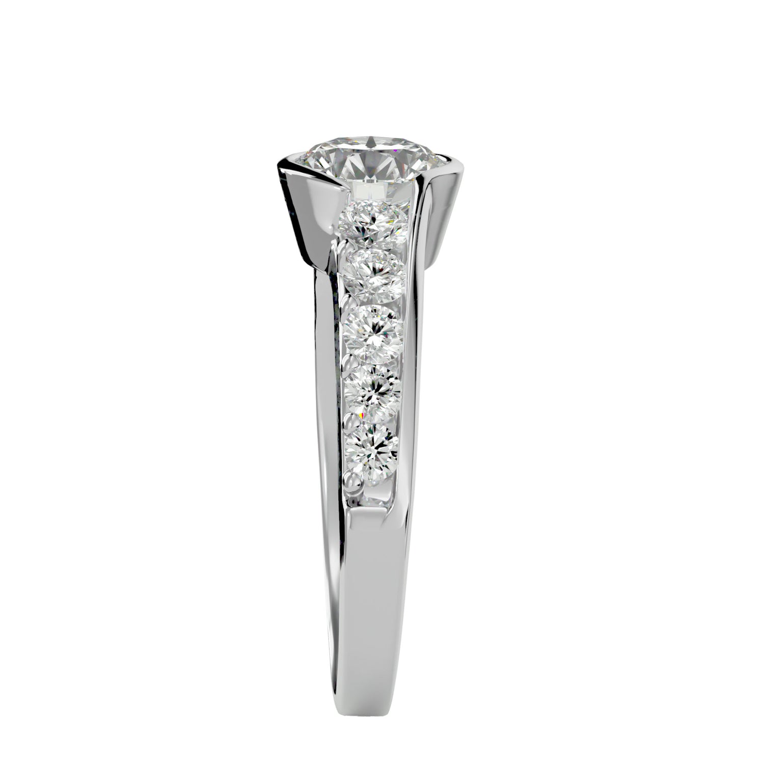HOH Farah Diamond Solitaire Ring