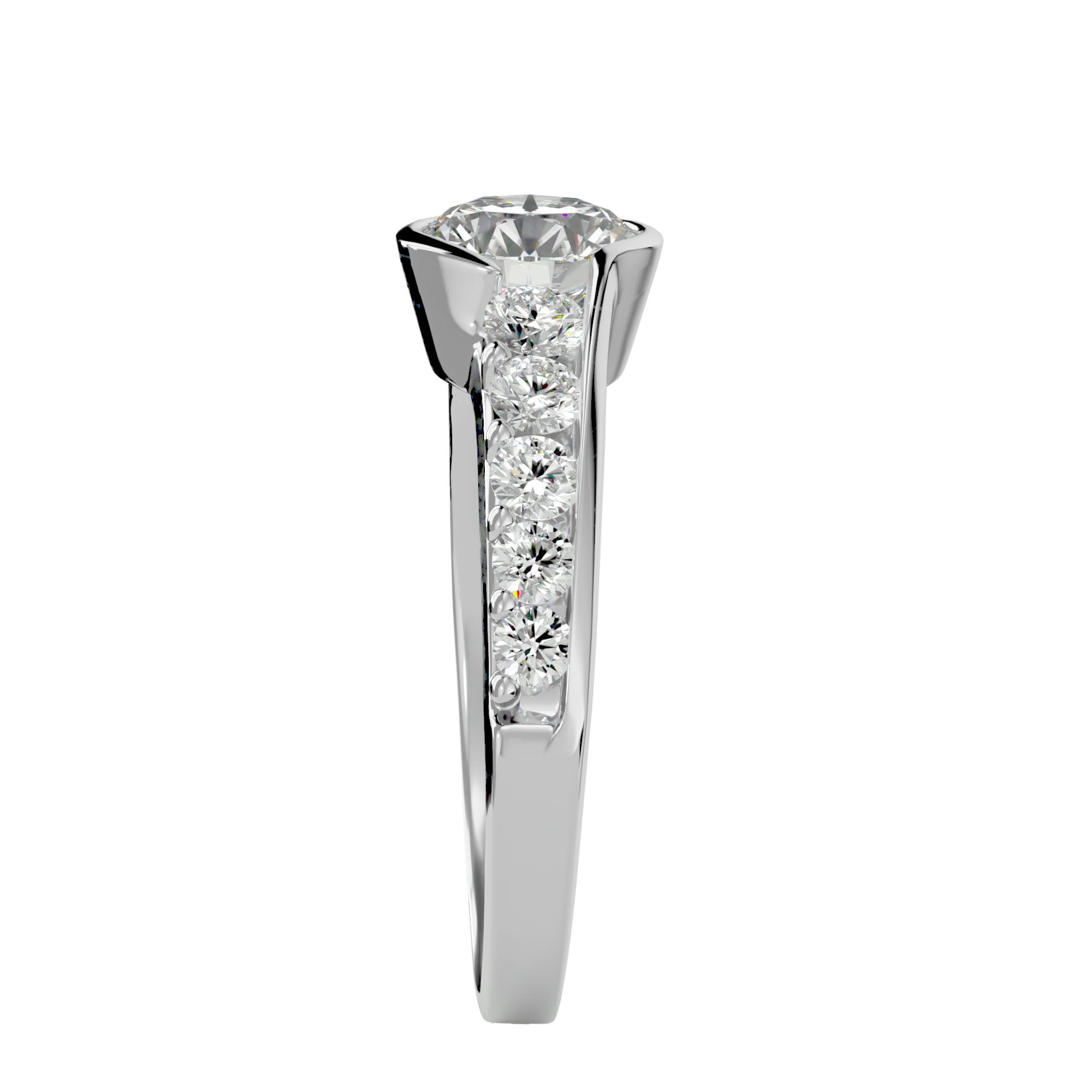 HOH Farah Diamond Solitaire Ring