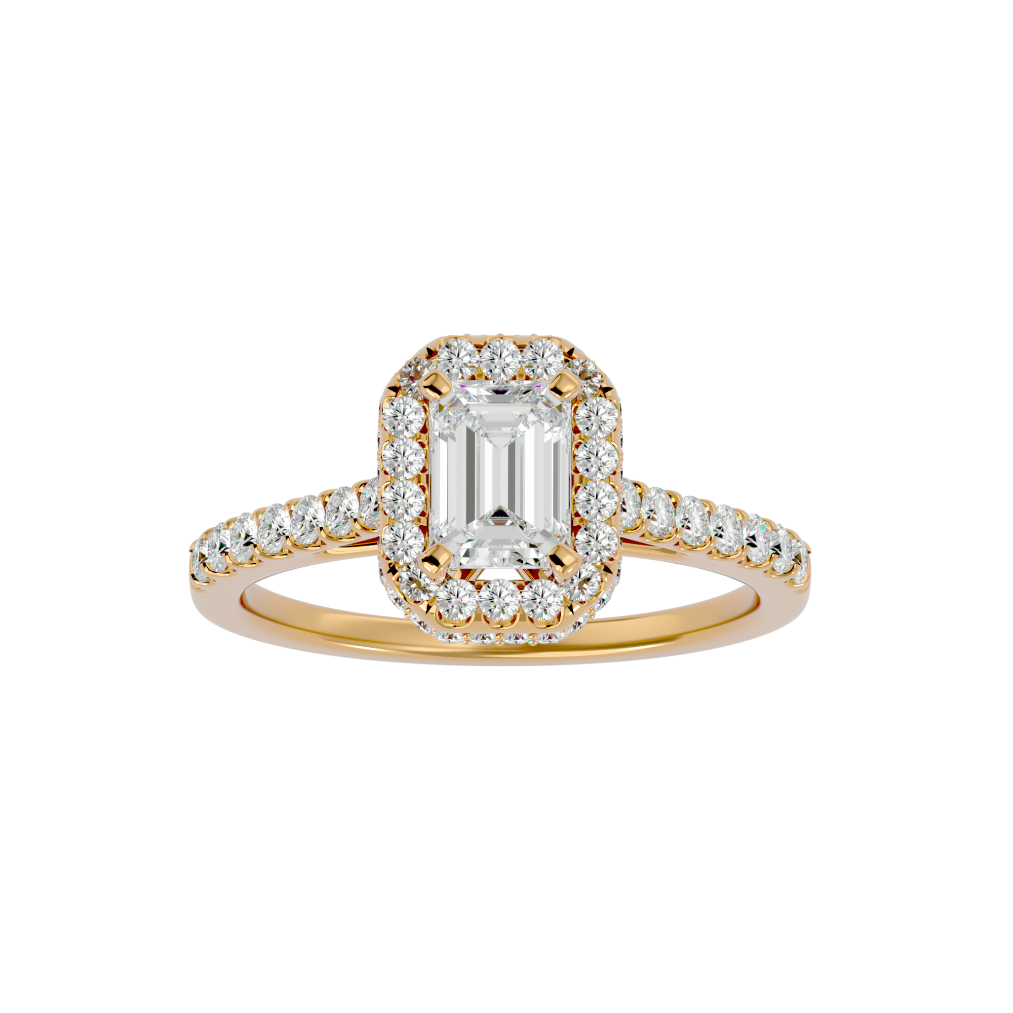 HOH Francis Diamond Halo Ring