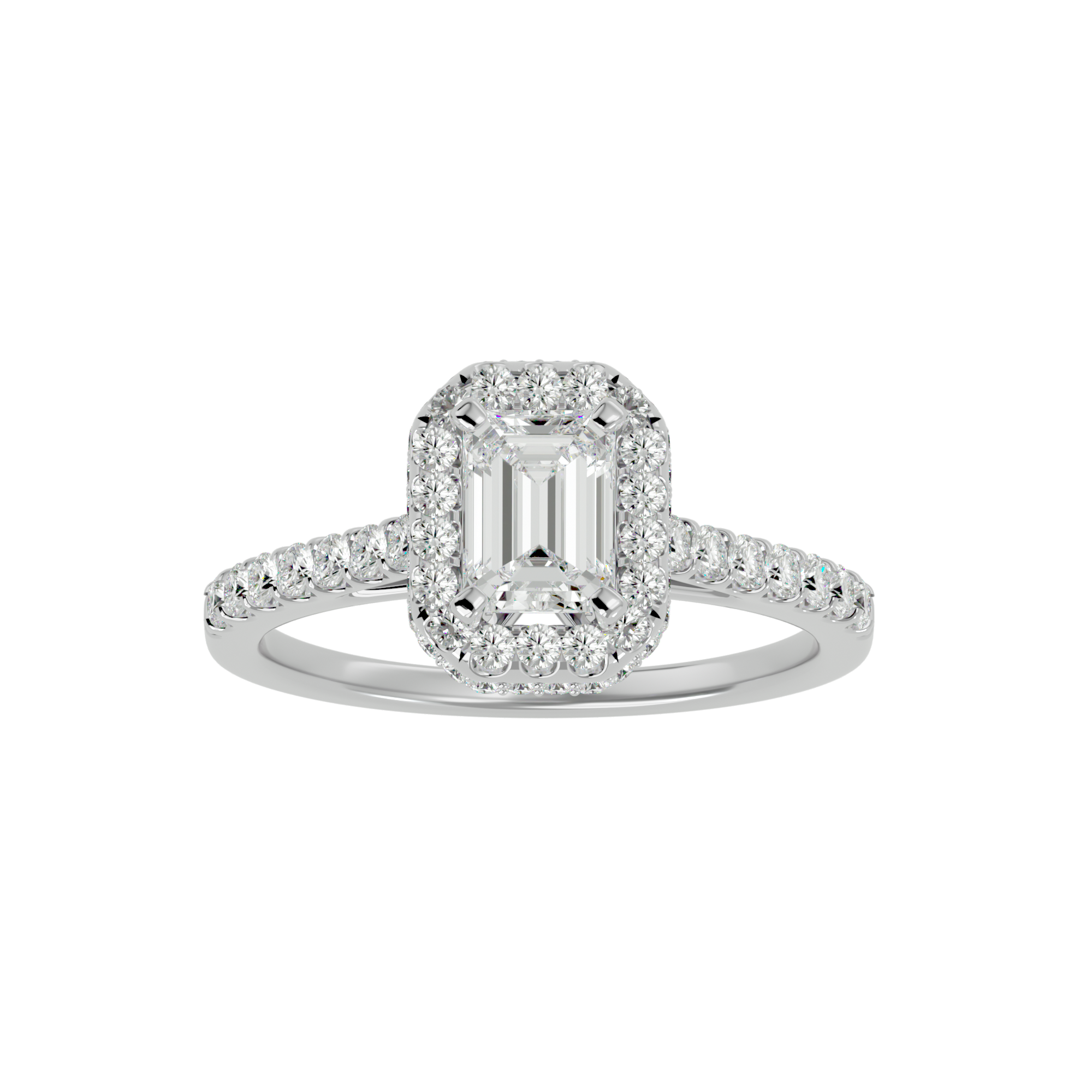 HOH Francis Diamond Halo Ring