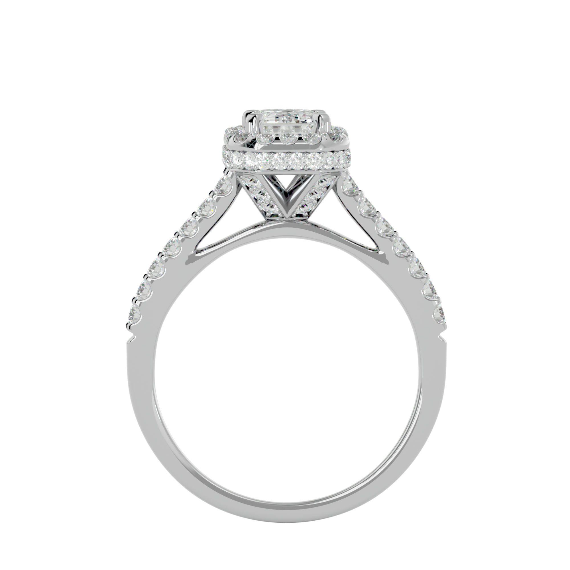 HOH Francis Diamond Halo Ring