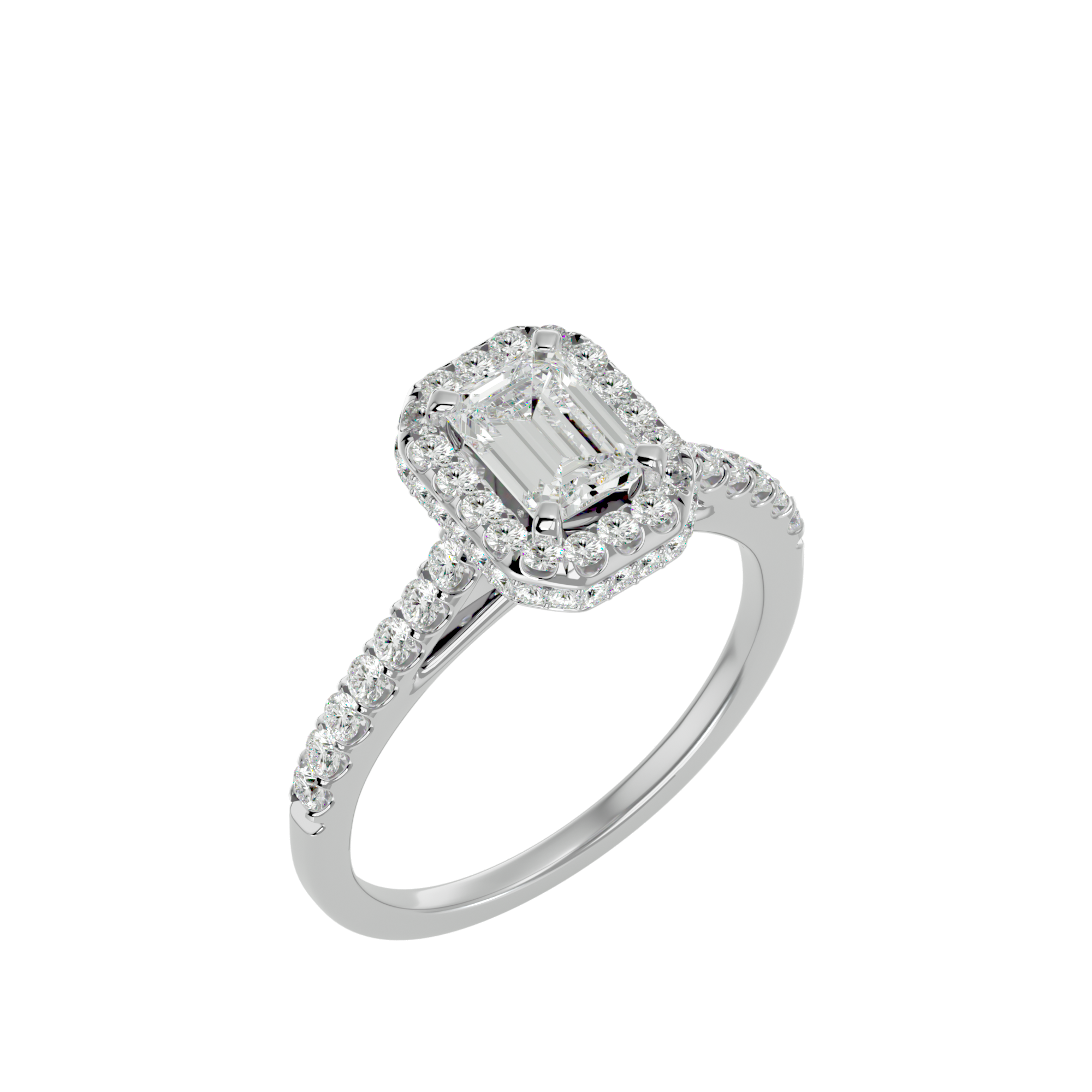 HOH Francis Diamond Halo Ring