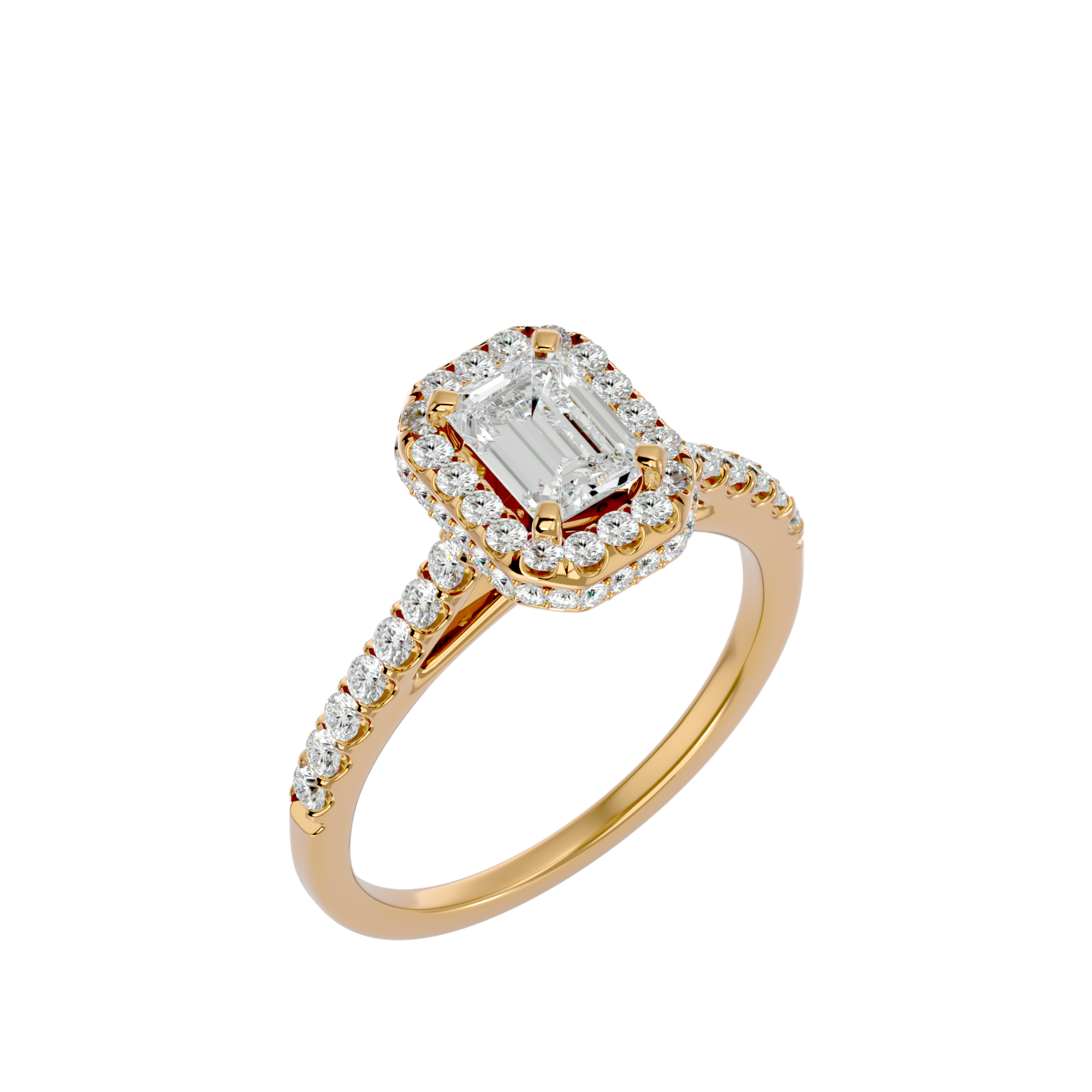 HOH Francis Diamond Halo Ring