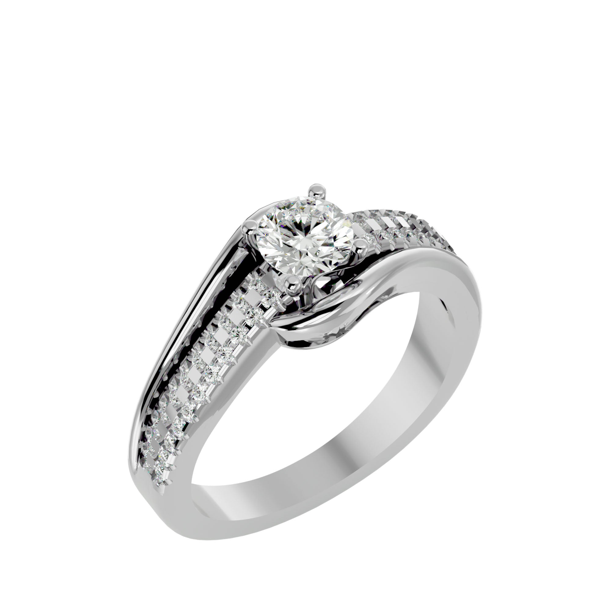 HOH Finley Diamond Solitaire Ring