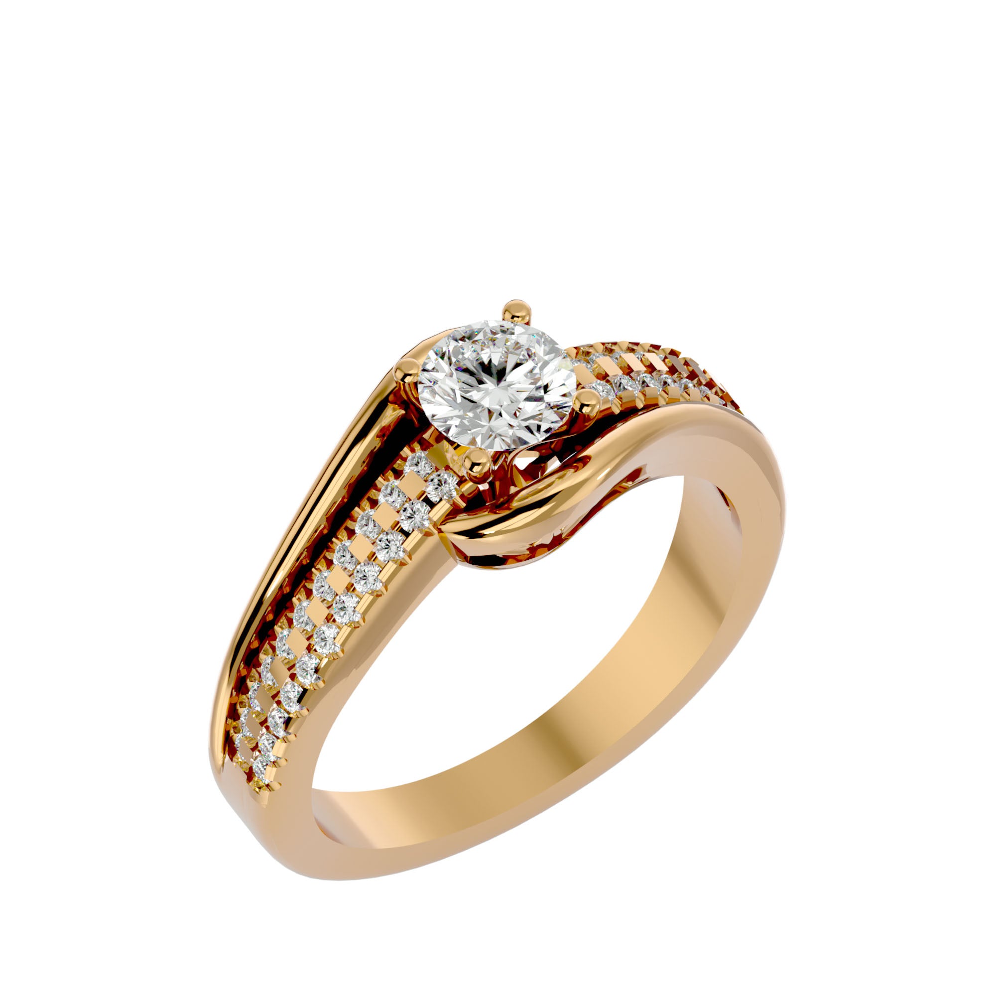 HOH Finley Diamond Solitaire Ring