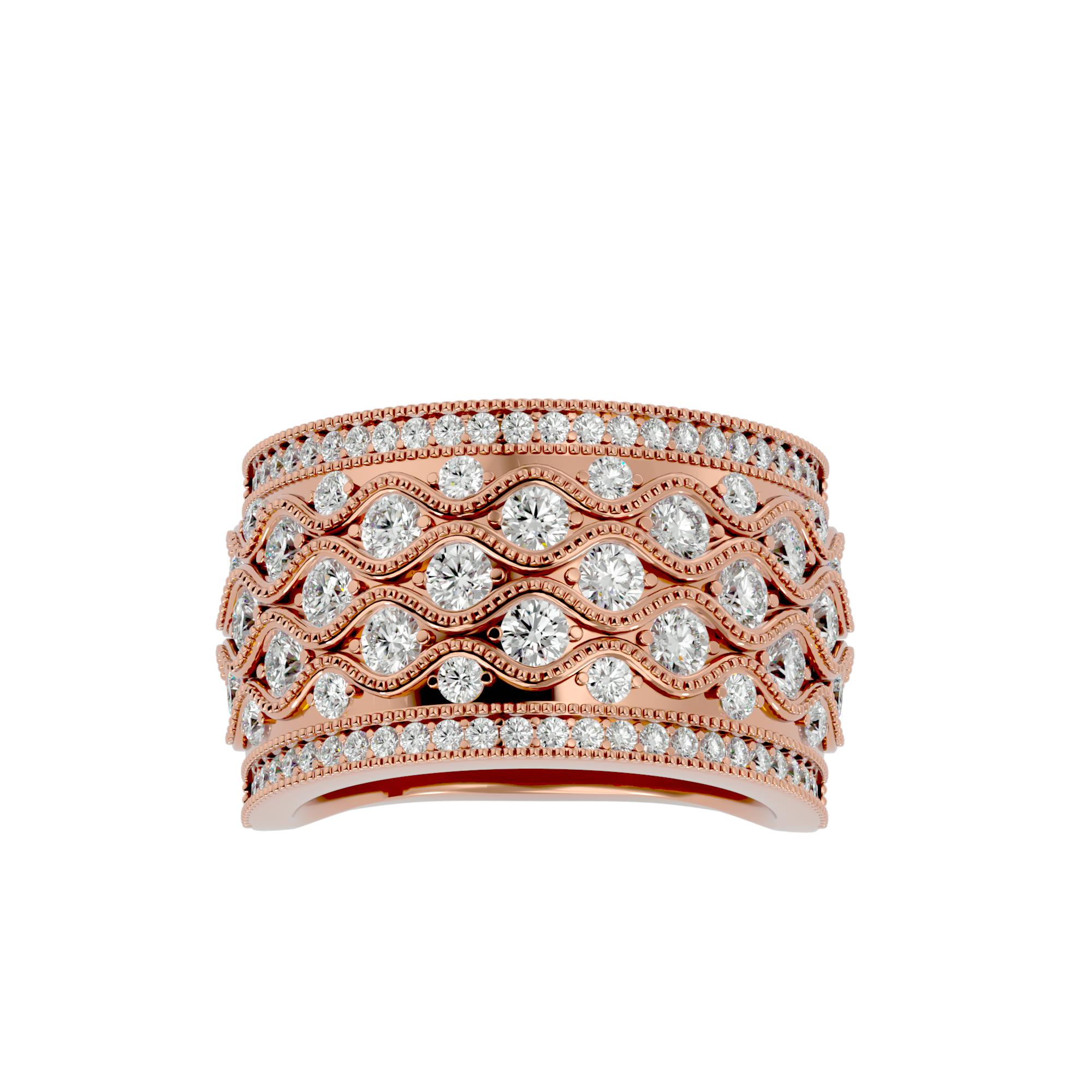 HOH Frances Diamond Wedding Bands