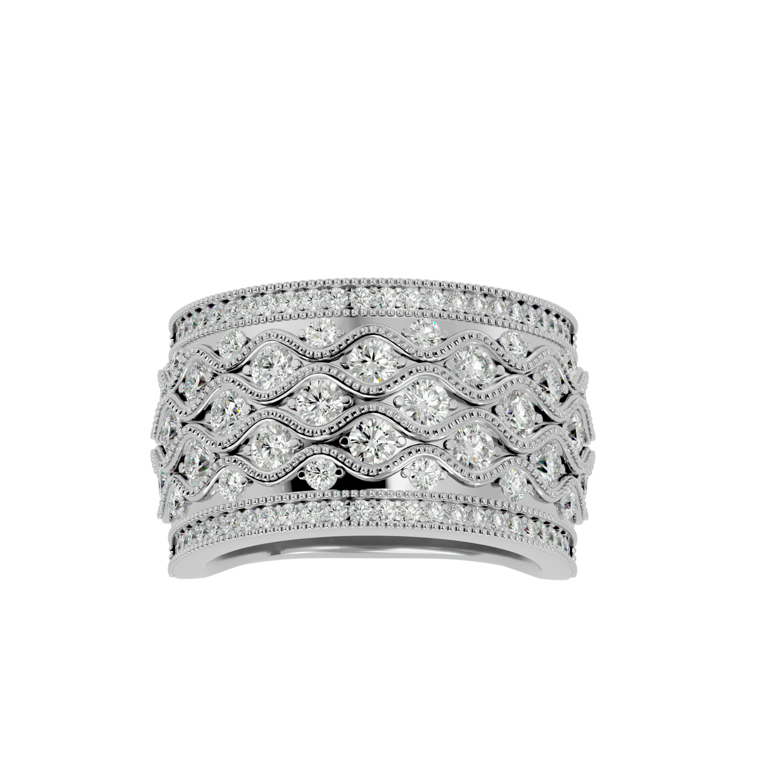 HOH Frances Diamond Wedding Bands