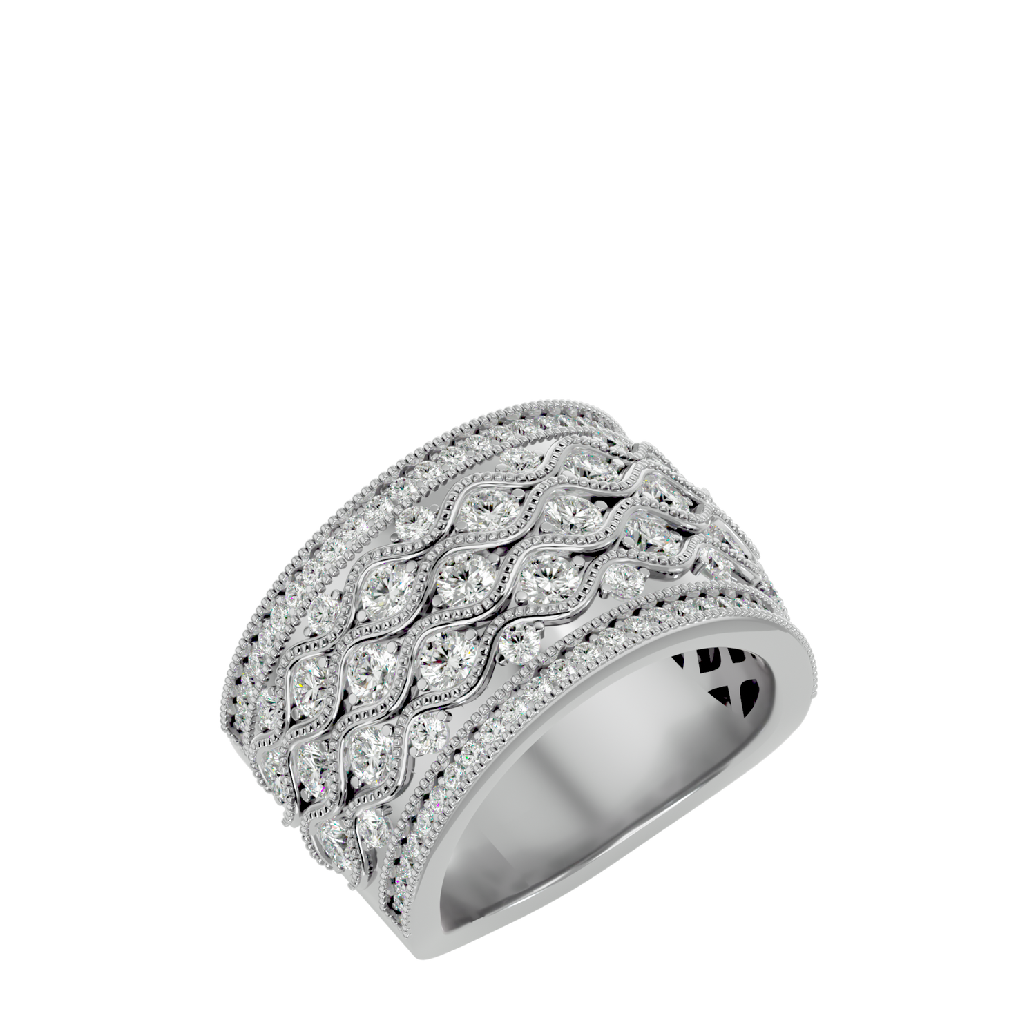 HOH Frances Diamond Wedding Bands