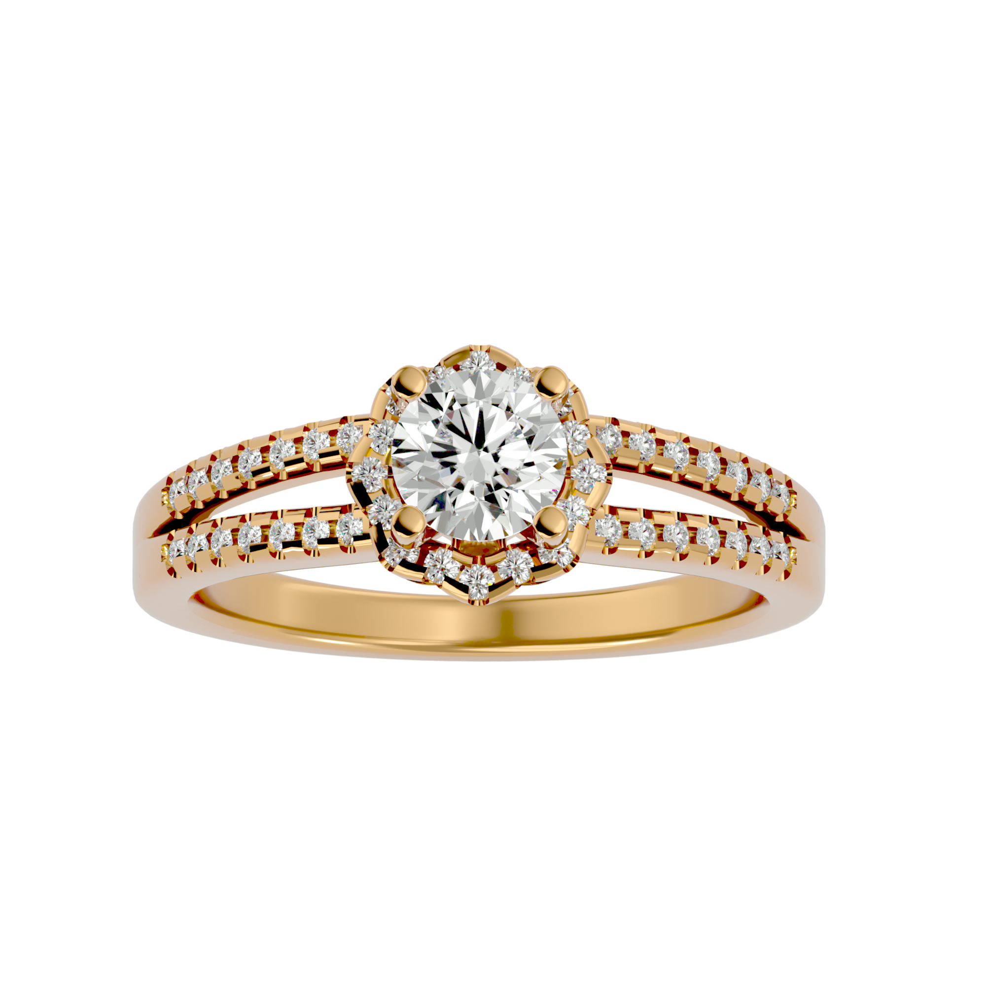 HOH Gerald Diamond Halo Ring