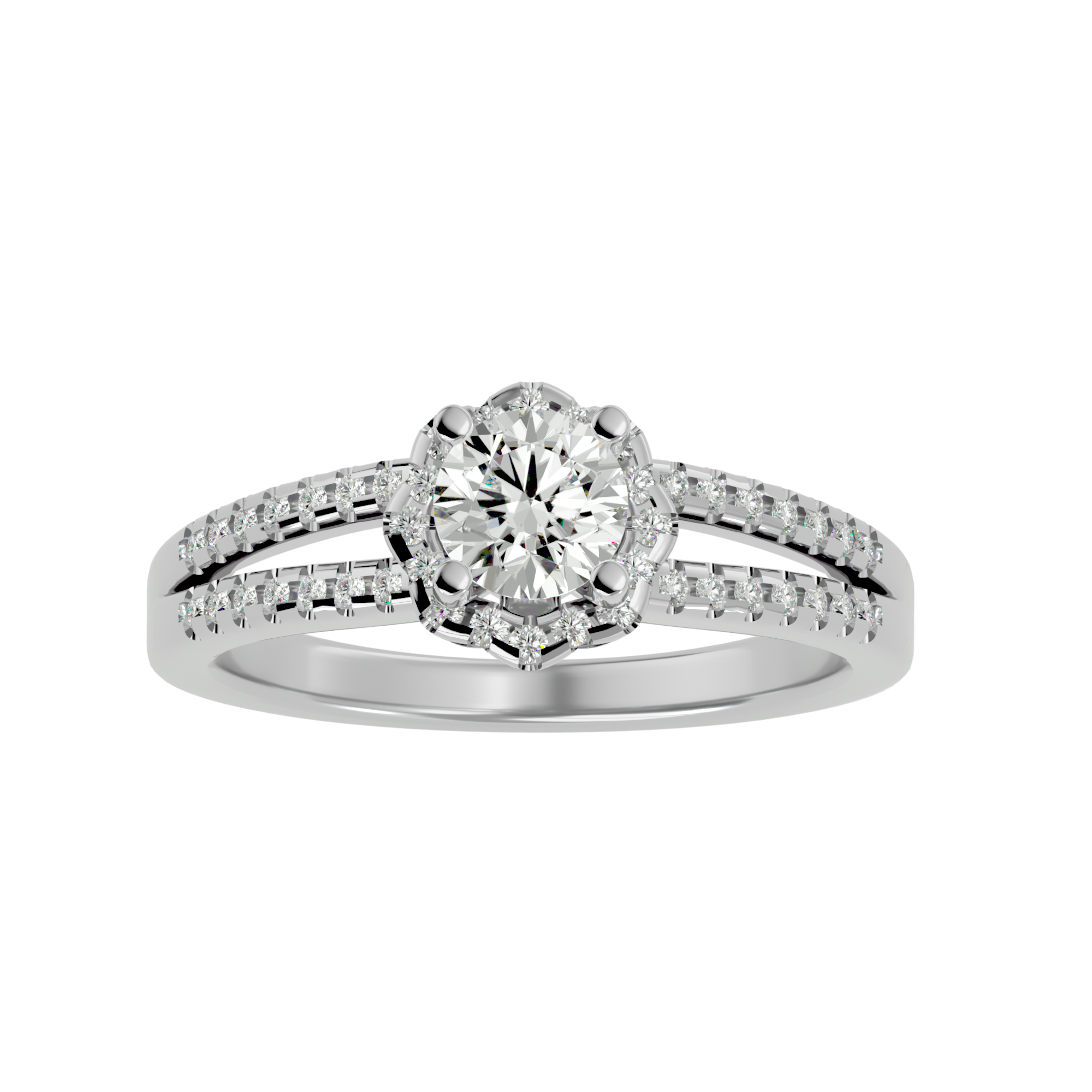 HOH Gerald Diamond Halo Ring