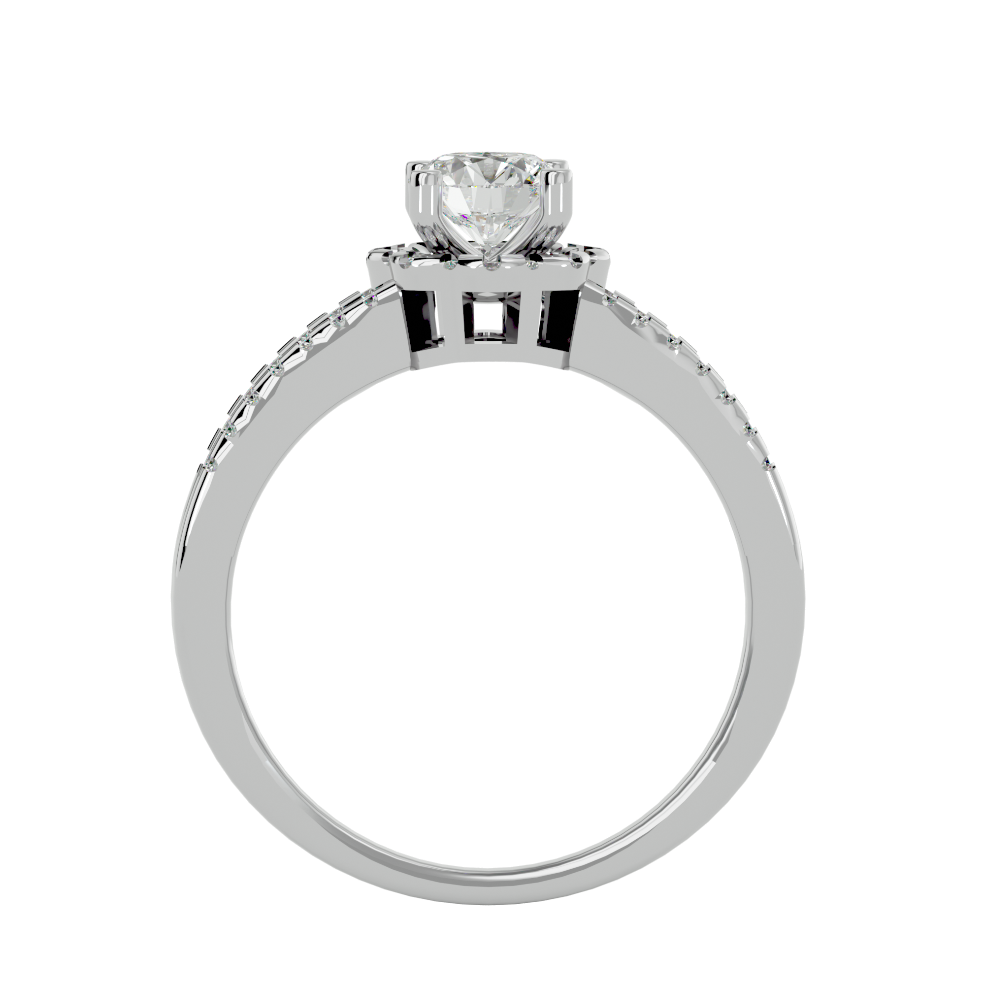 HOH Gerald Diamond Halo Ring