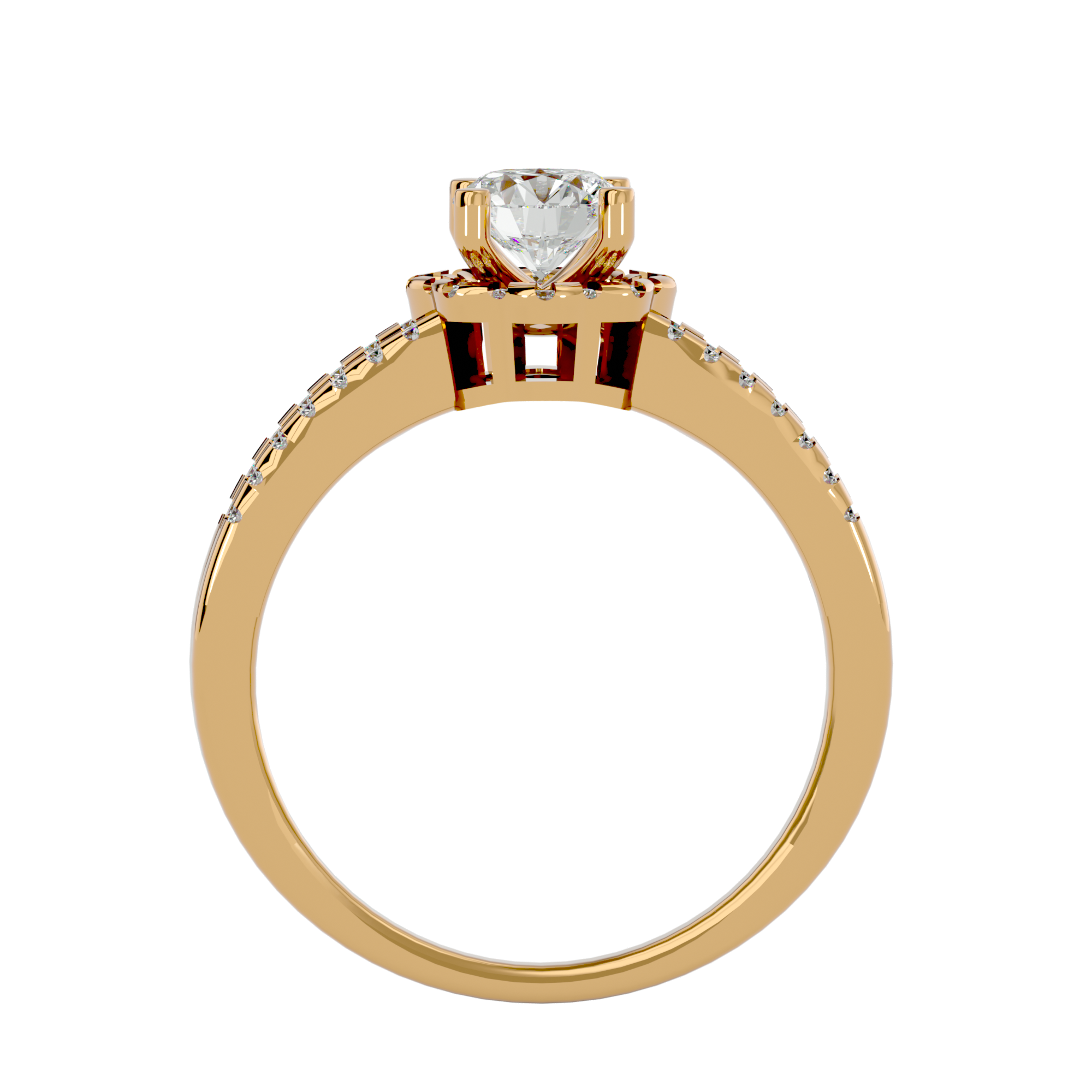 HOH Gerald Diamond Halo Ring